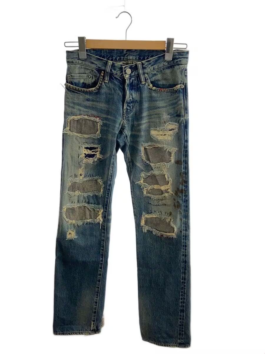 Hysteric Glamour Distressed Repair Denim Jeans Size US 29 - 1 Thumbnail