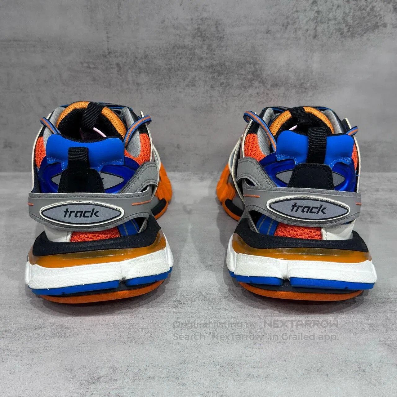 Balenciaga Balenciaga Track Sneakers in White Blue Orange. Size US 7 / EU 40 - 5 Thumbnail