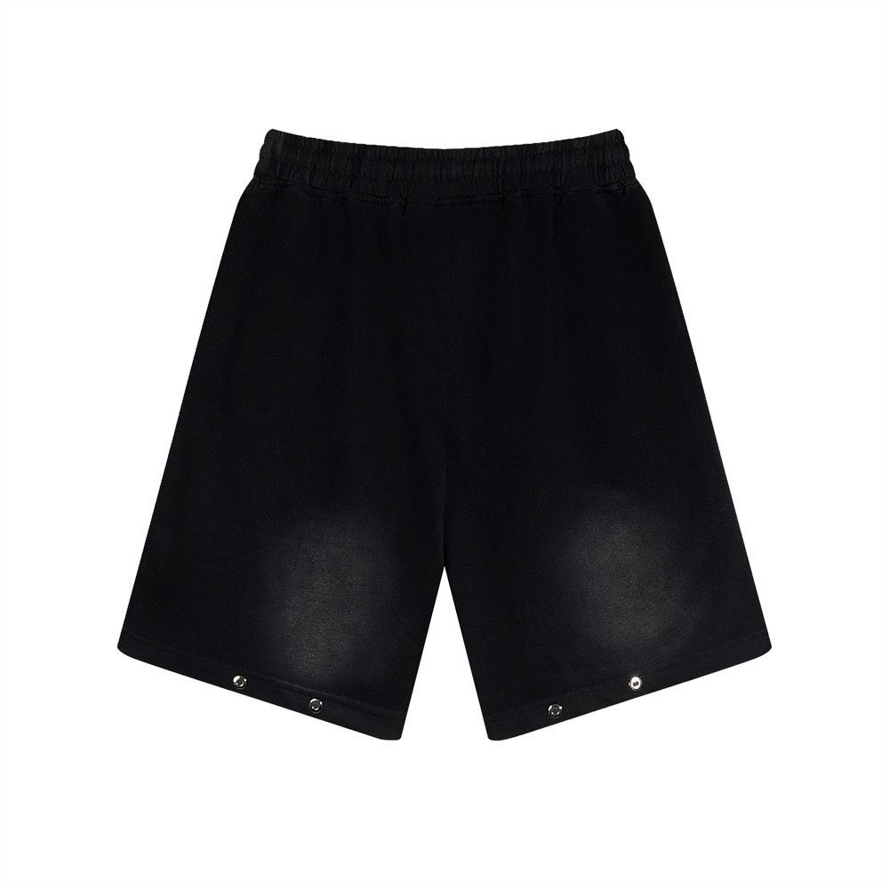 Japanese Brand × Jean Boys hip-hop trend casual spray-painted dirty loose shorts Size US 32 / EU 48 - 2 Thumbnail