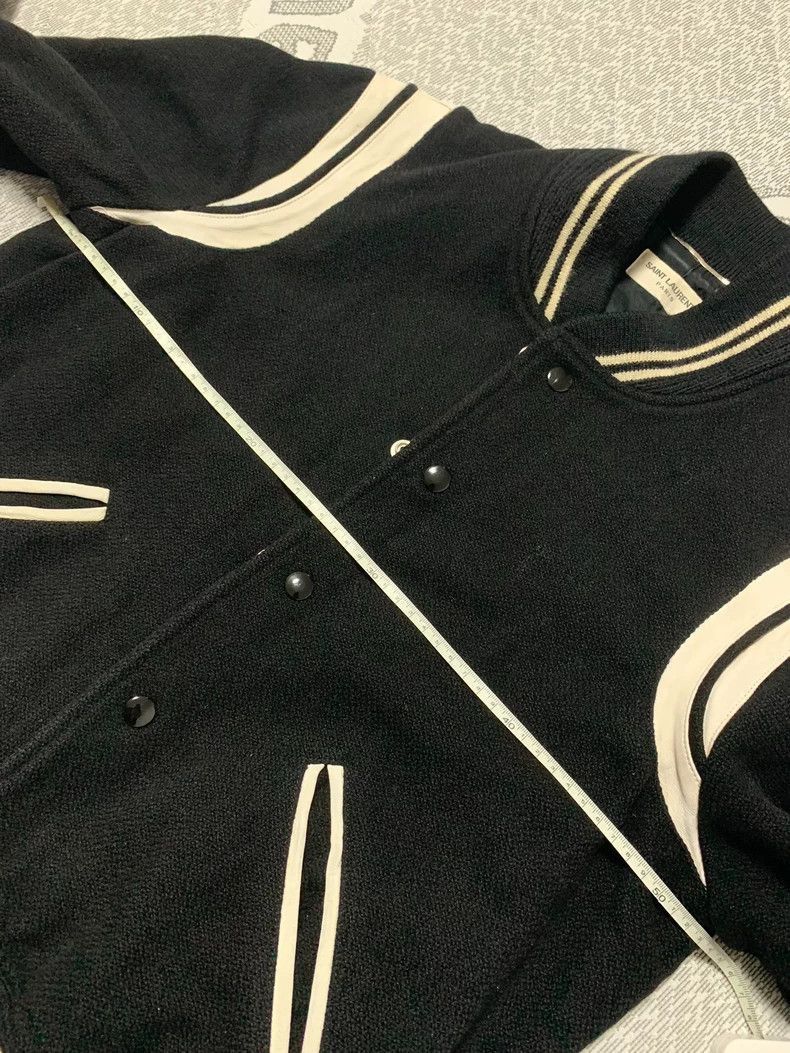 Saint Laurent Paris Saint Laurent Paris Wool baseball jersey-2506 Size US S / EU 44-46 / 1 - 7 Thumbnail