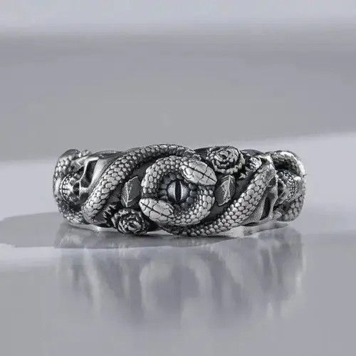 Jewelry Satan Ring ( Size 7 to 13 ) Size ONE SIZE - 1 Thumbnail