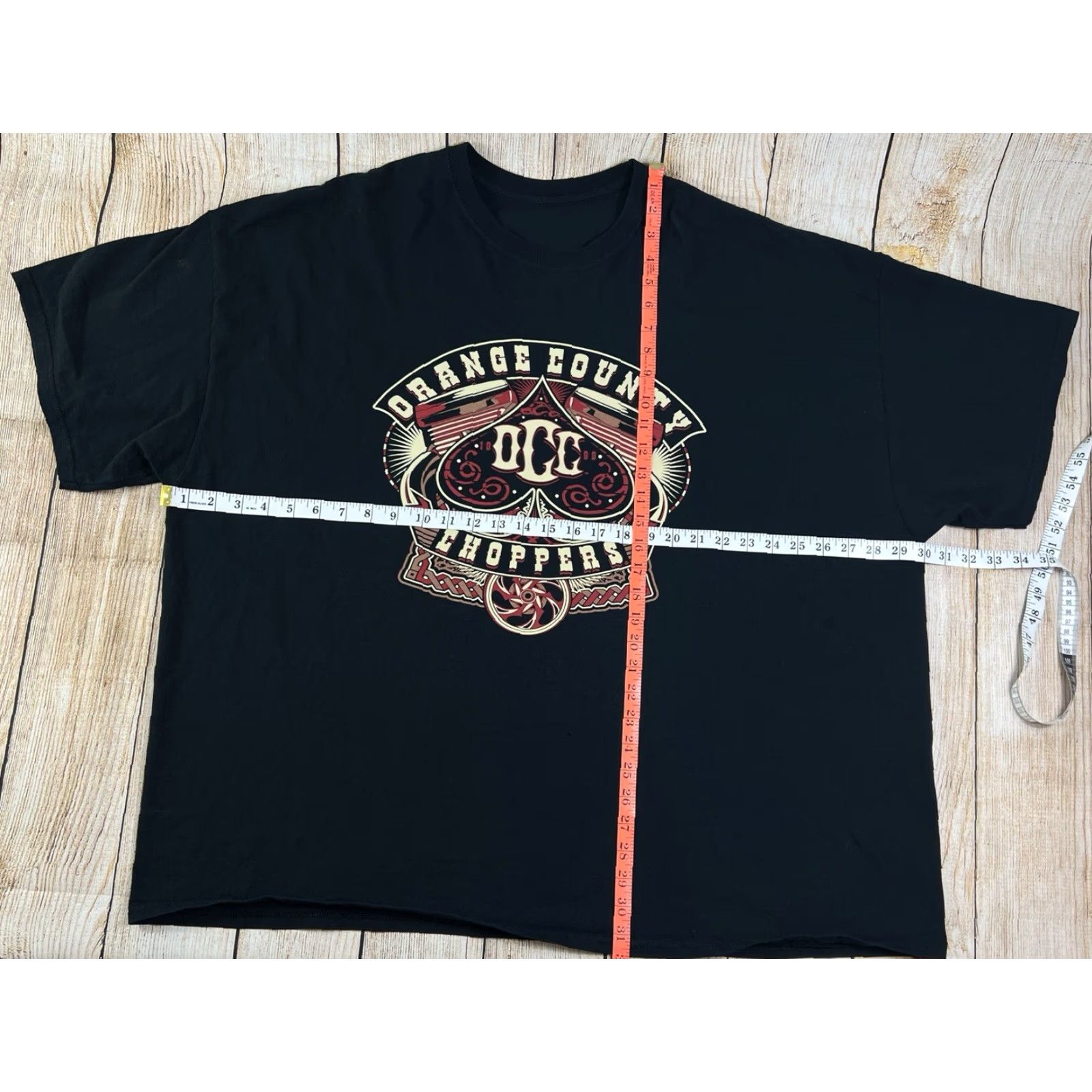 Vintage Mens Orange County Choppers OCC Motorcycles T-Shirt Black 3XL Shirt Motorcycle Mens Size US XXL / EU 58 / 5 - 5 Thumbnail