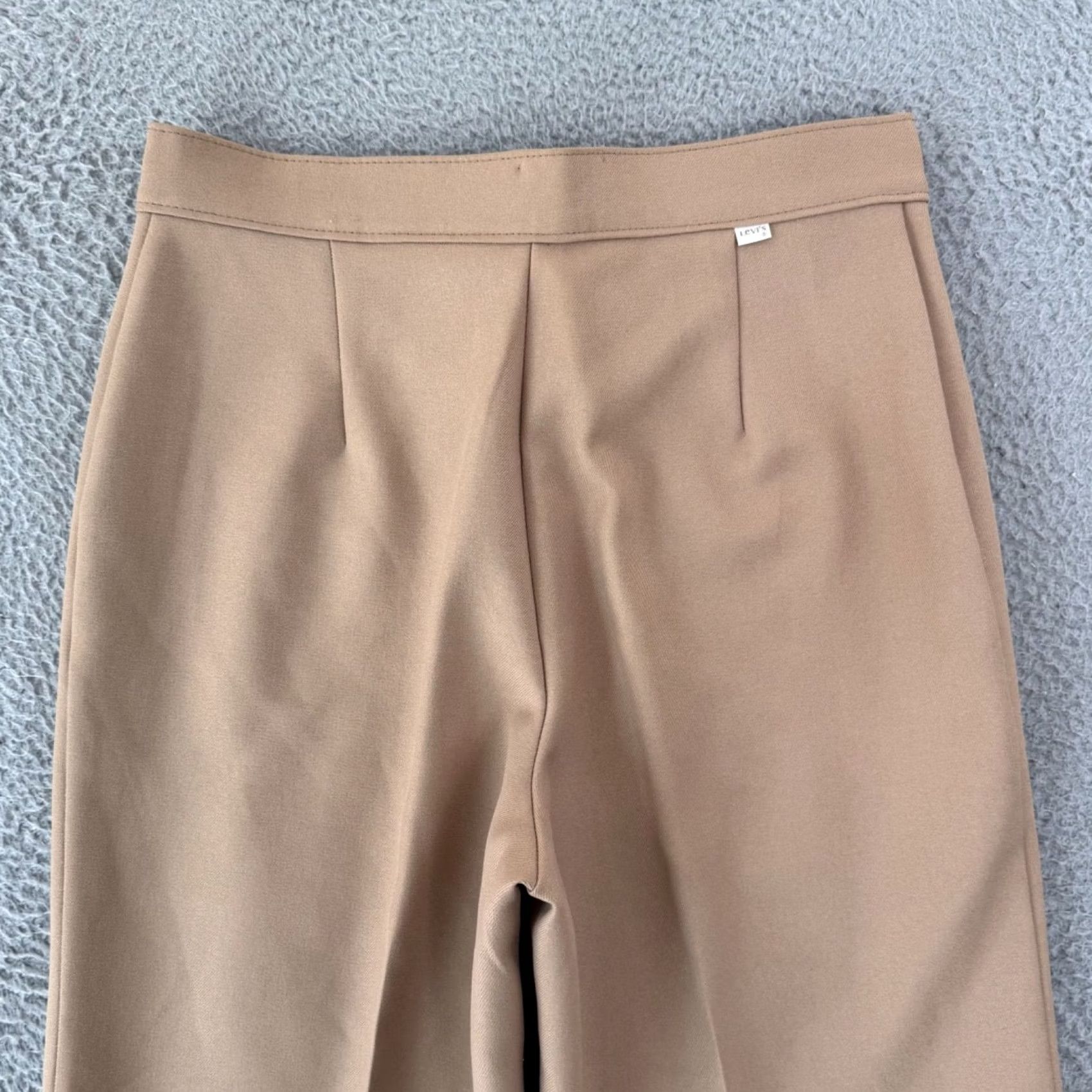 Levi's VINTAGE Levis Panatela Pants Mens 30x27 Beige Dress Slacks Pleated 70s Disco USA Size US 30 / EU 46 - 7 Thumbnail
