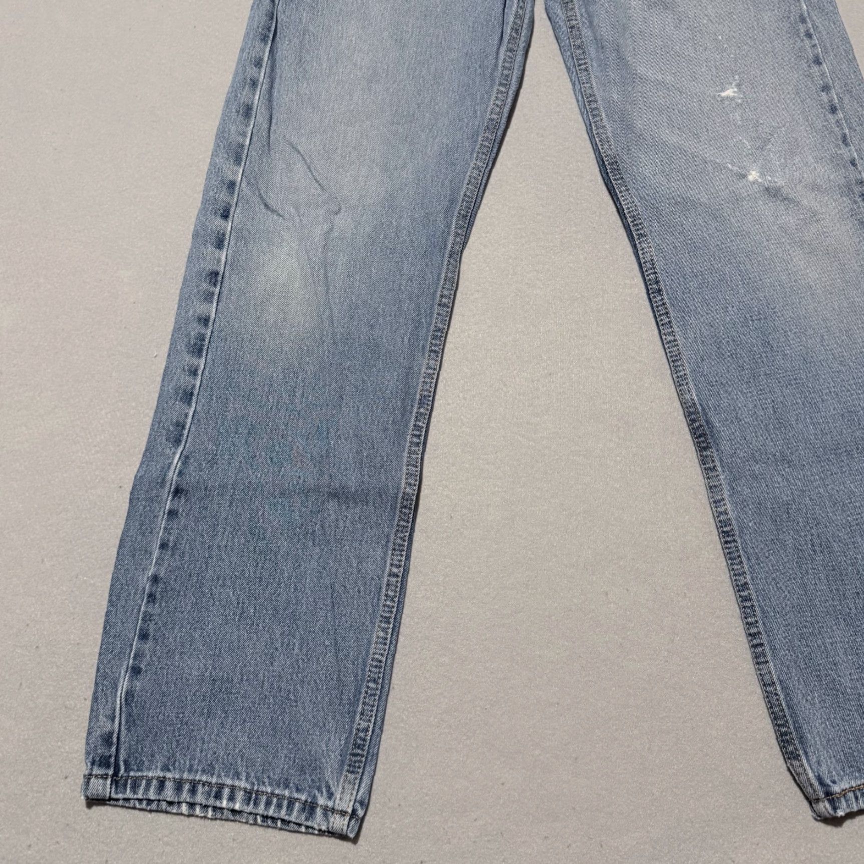 Levi's Levi’s 505 Jeans Men Blue Denim Mid Rise Straight Leg Zip Fly - 34x32 Jeans Size US 34 / EU 50 - 4 Thumbnail