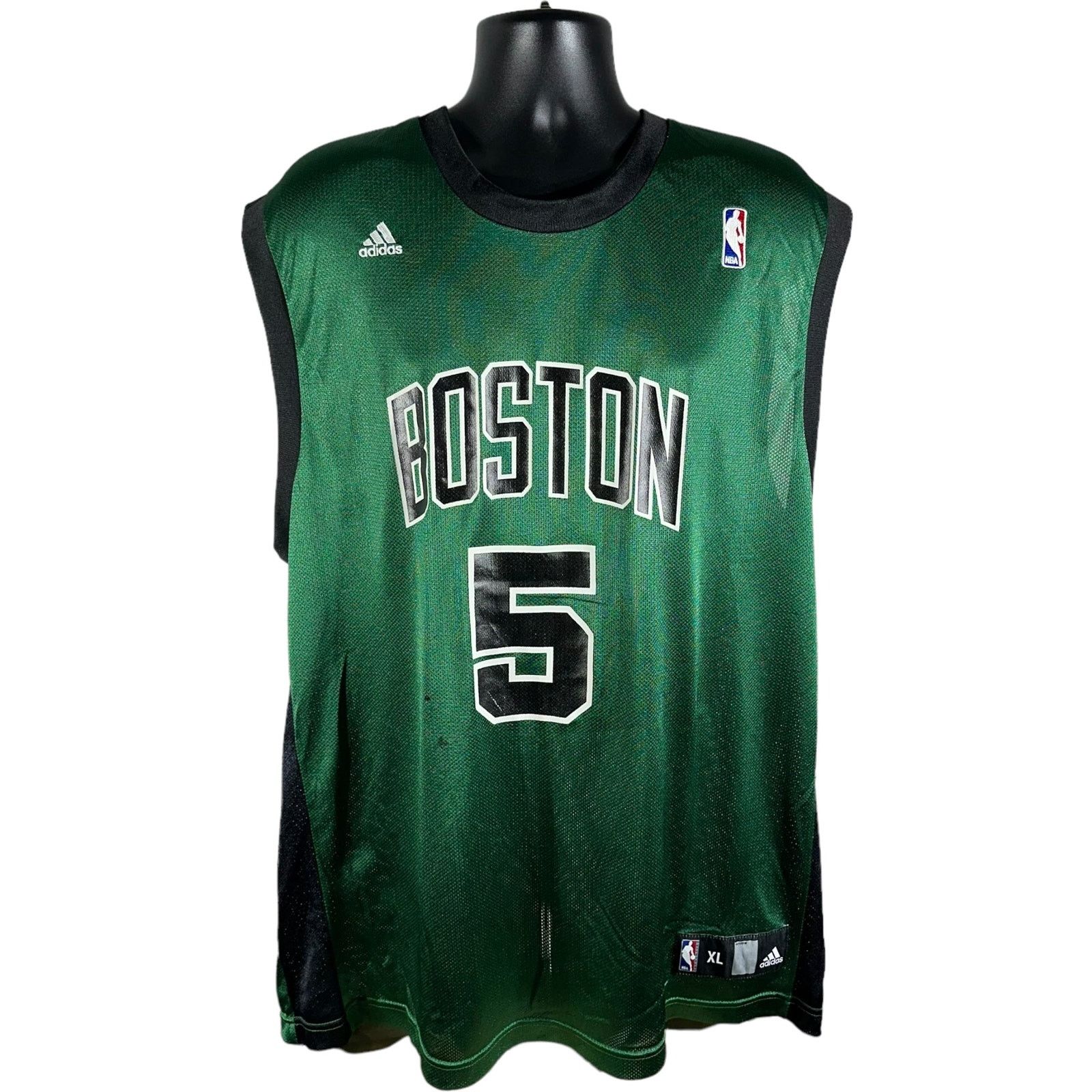 Adidas Vintage Boston Celtics #5 Kevin Garnett Jersey Size US XL / EU 56 / 4 - 1 Thumbnail