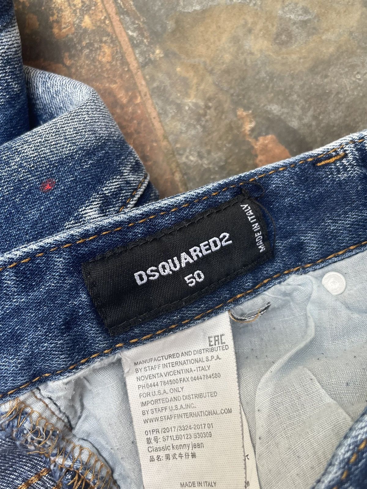 Dsquared2 Dsquared2 Icon Man Jeans Size US 34 / EU 50 - 8 Thumbnail