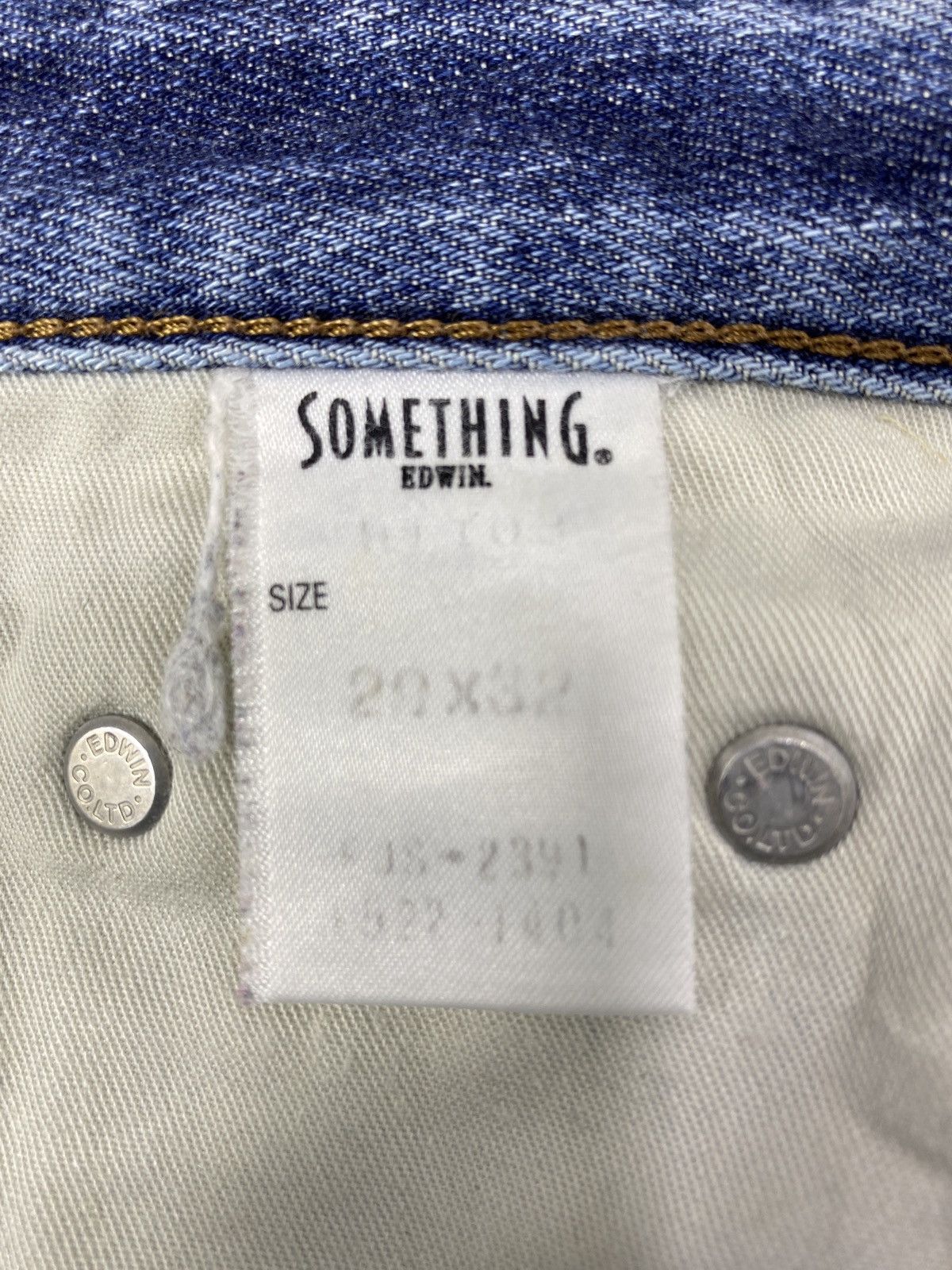Edwin × Jean Something Sophia by Edwin Blue Wash Jeans - J1093 Size 27" / US 4 / IT 40 - 10 Thumbnail