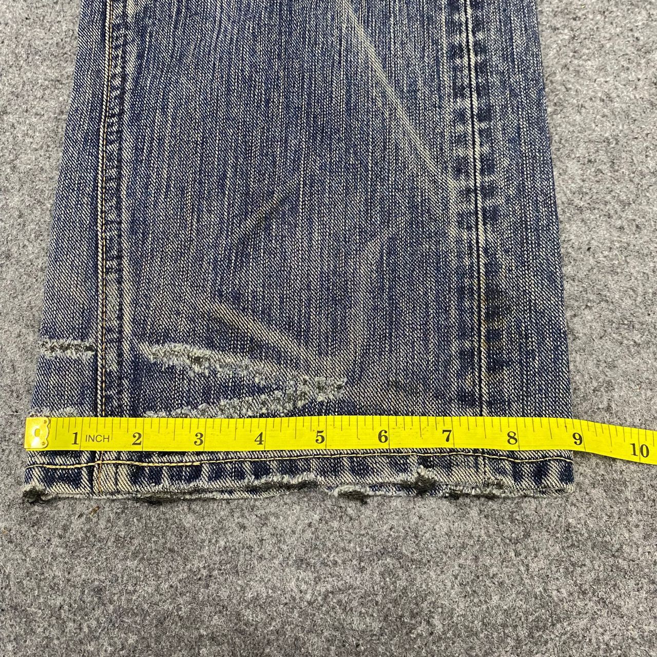 Edwin 💥Best Offer💥Vintage Edwin X Square Dark Distressed Denim Size US 36 / EU 52 - 8 Thumbnail
