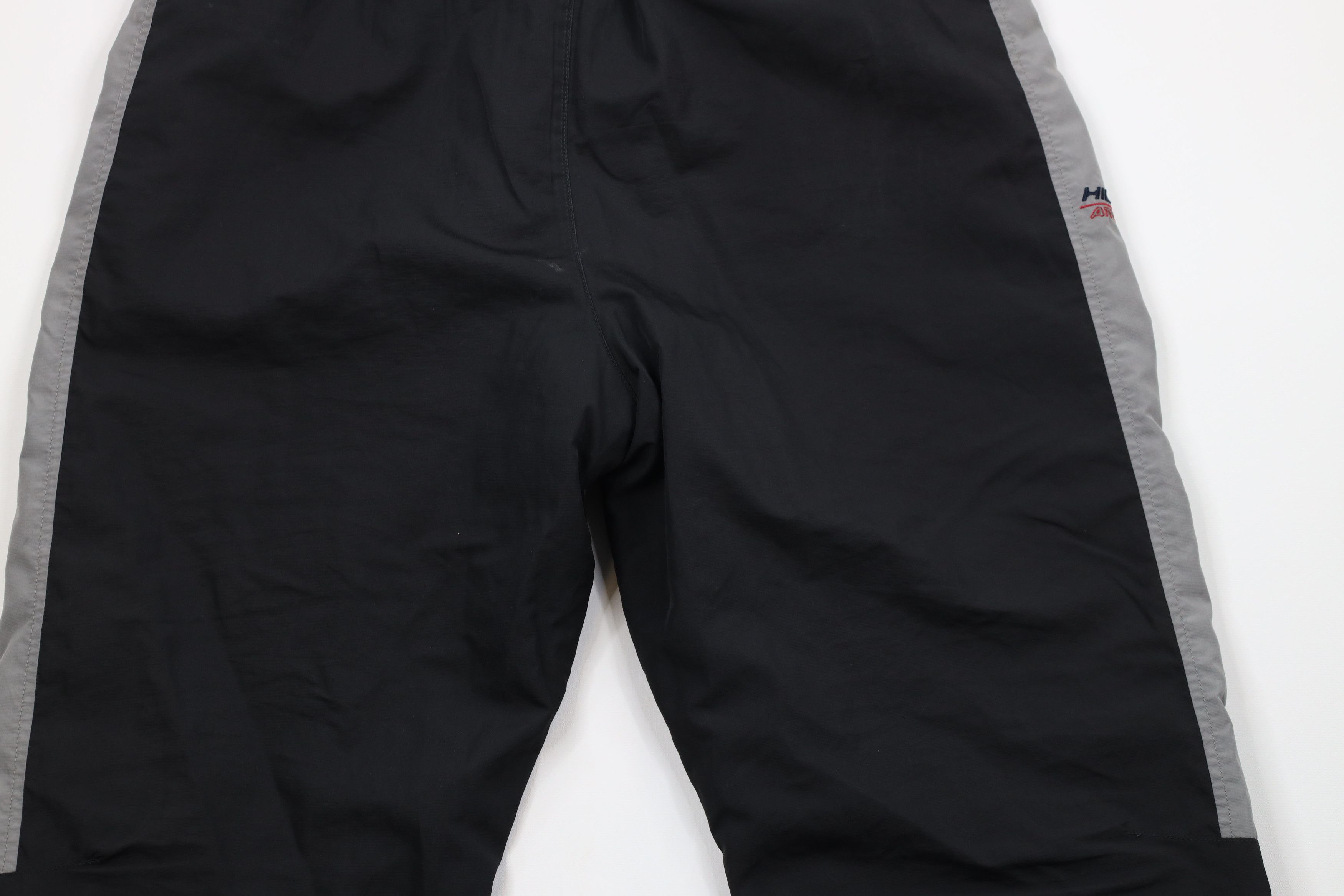 Tommy Hilfiger × Vintage Vintage 90s Tommy Hilfiger Out Lined Wide Leg Pants Black Size US 36 / EU 52 - 14 Thumbnail