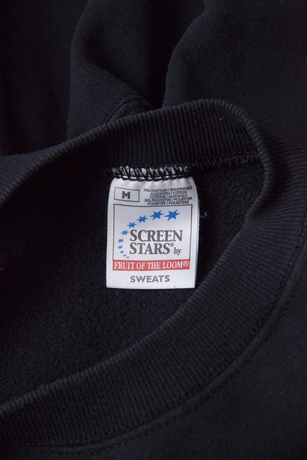 Vintage Vintage 1990's French Security sweatshirt - Screen Stars Size US M / EU 48-50 / 2 - 9 Thumbnail