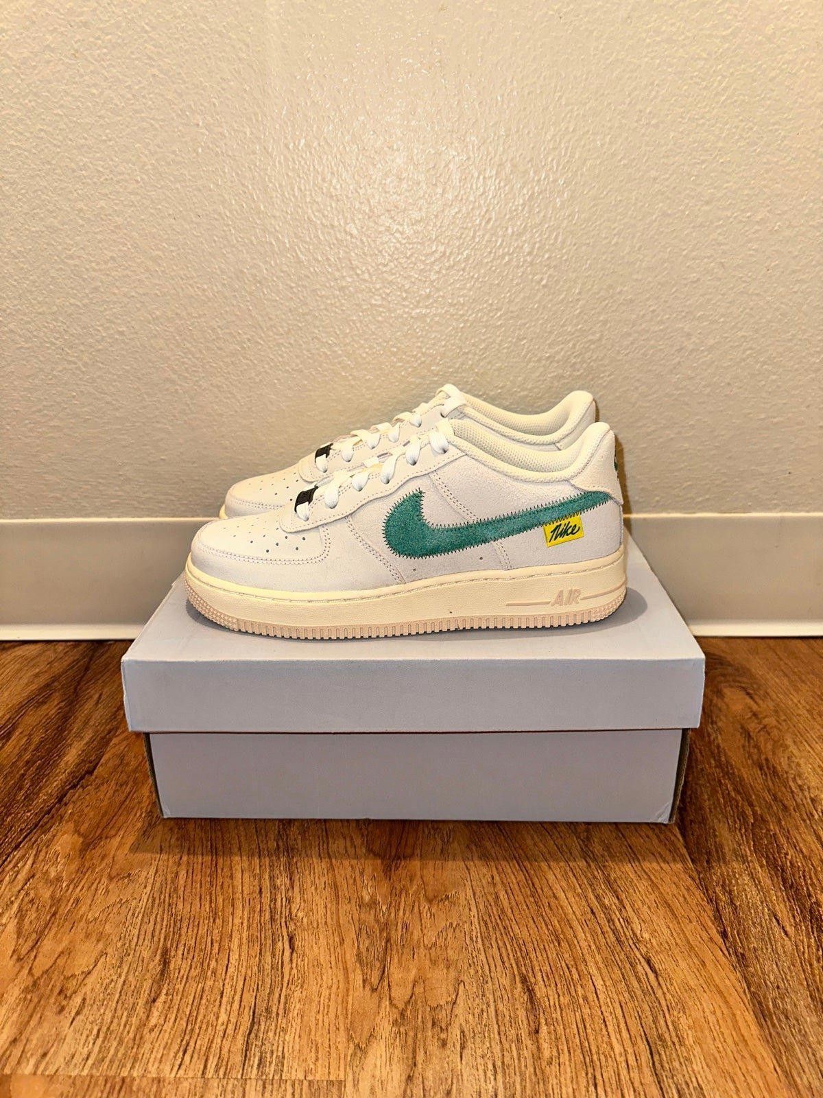 Nike Nike Air Force 1 Low Test of Time Sail Green (GS) Size US 5 / EU 37 - 3 Thumbnail