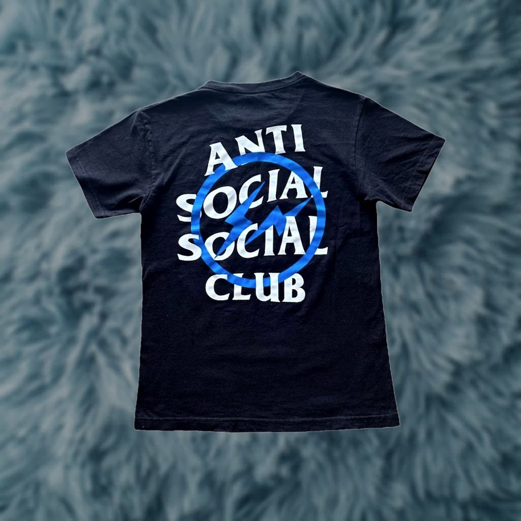 Anti Social Social Club Anti Social Social Club Fragment Bolt T Shirt Small Men Blue ASSC Size US S / EU 44-46 / 1 - 1 Thumbnail