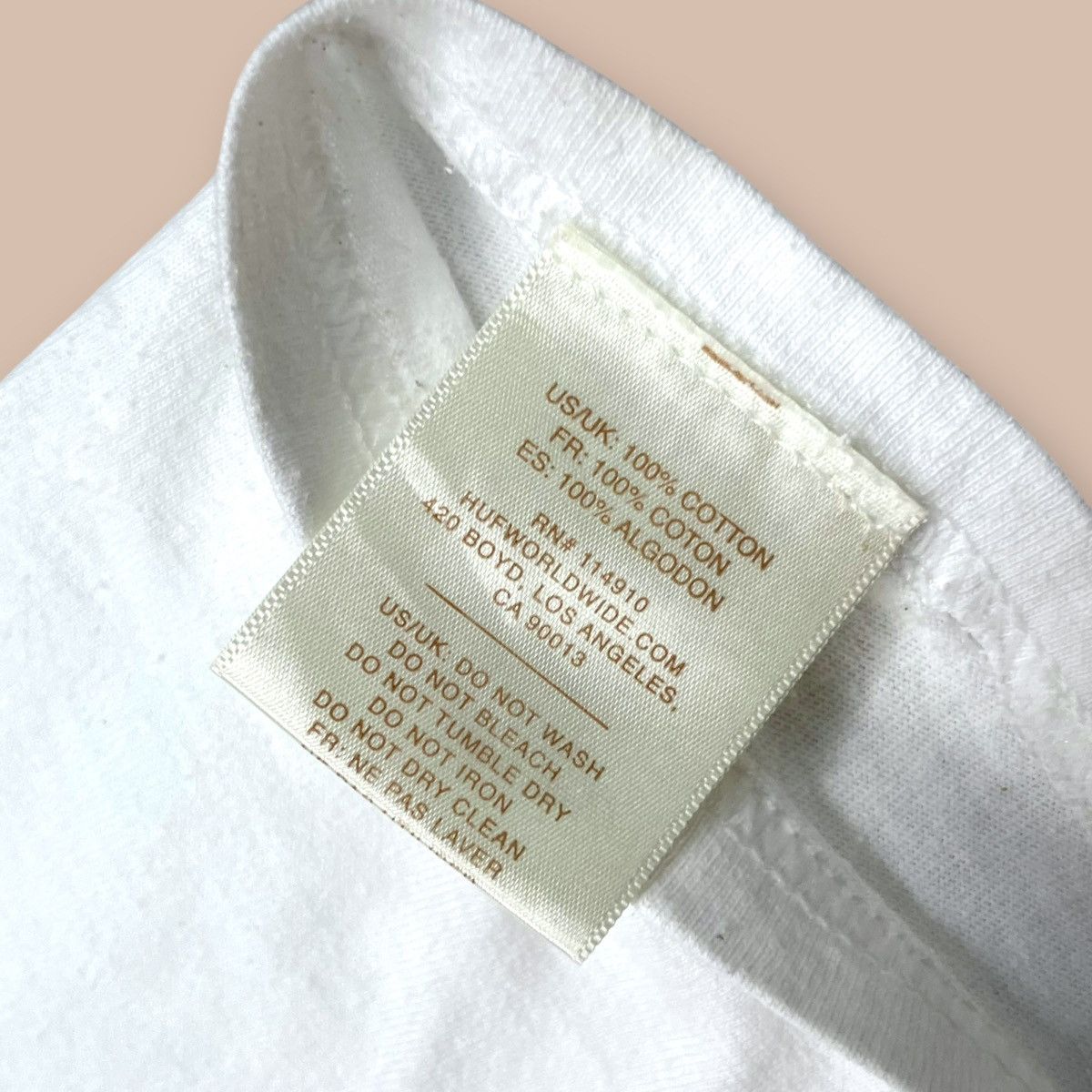 Huf HUF x Miles Davis "Directions" White Tee Size US M / EU 48-50 / 2 - 10 Thumbnail