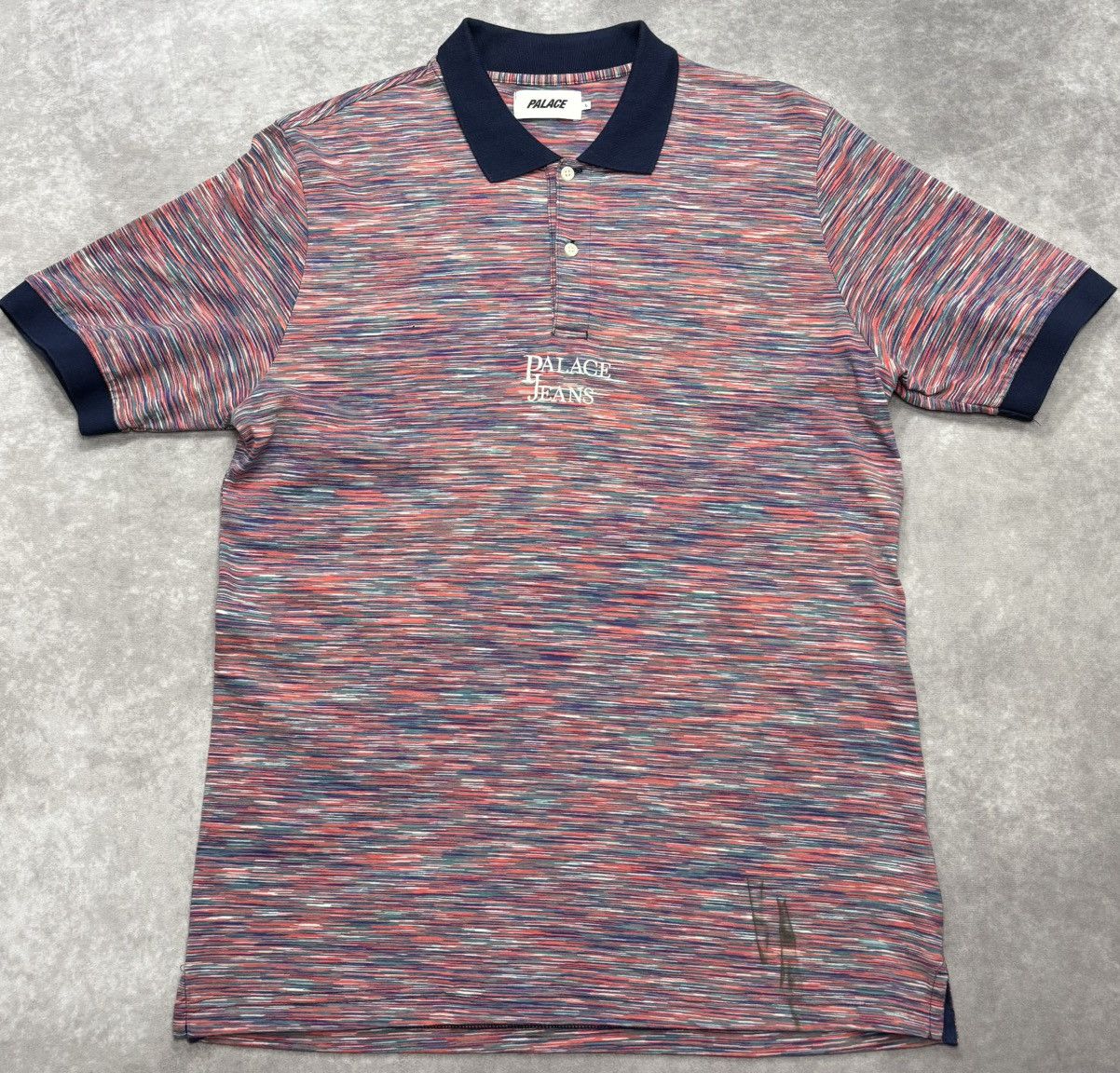 Palace Palace Space Yarn Palace Jeans Polo Pink(SS18) Size US L / EU 52-54 / 3 - 1 Thumbnail