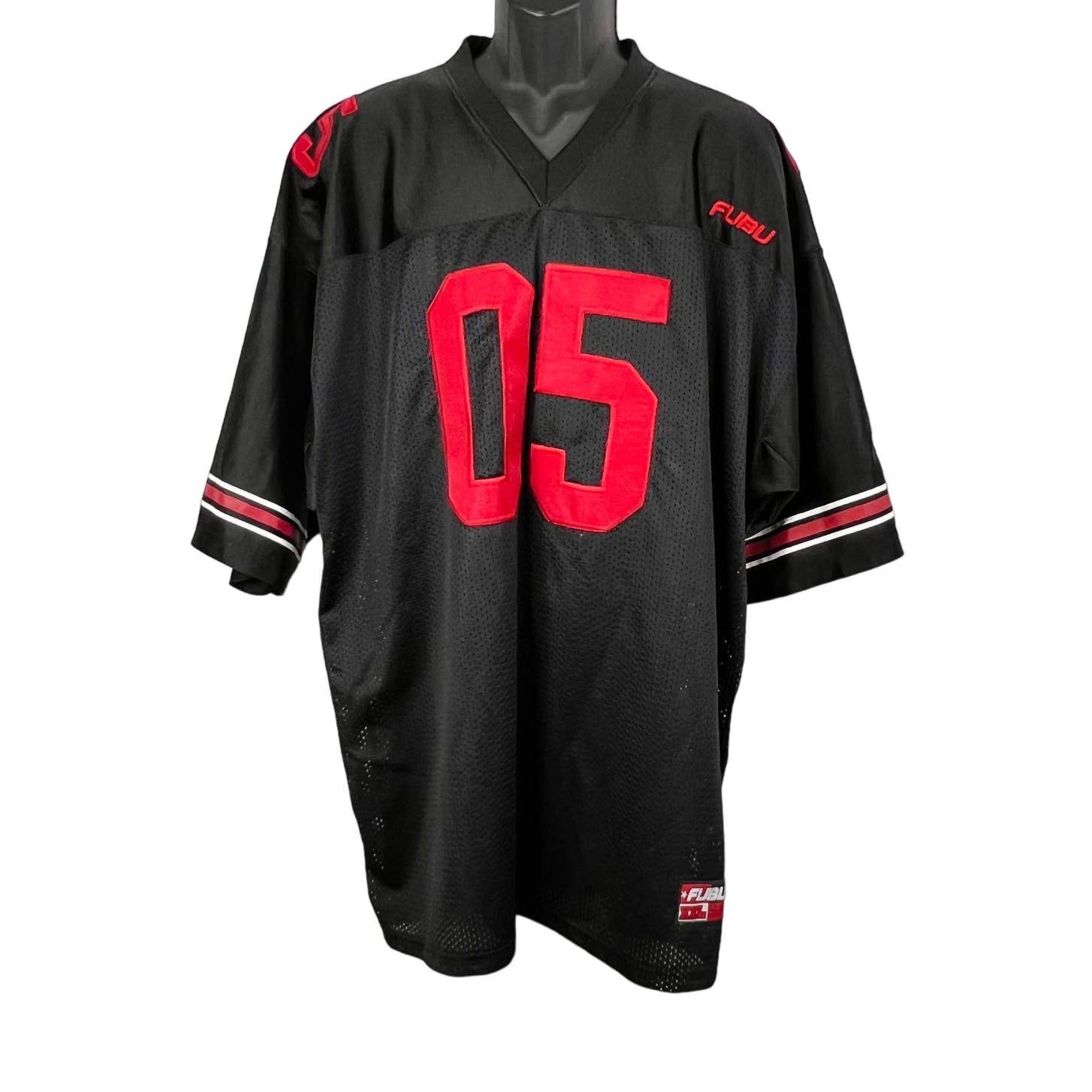 image of Fubu Sport Series Collection Limited Edition Jersey in Black, Men's (Size 2XL)