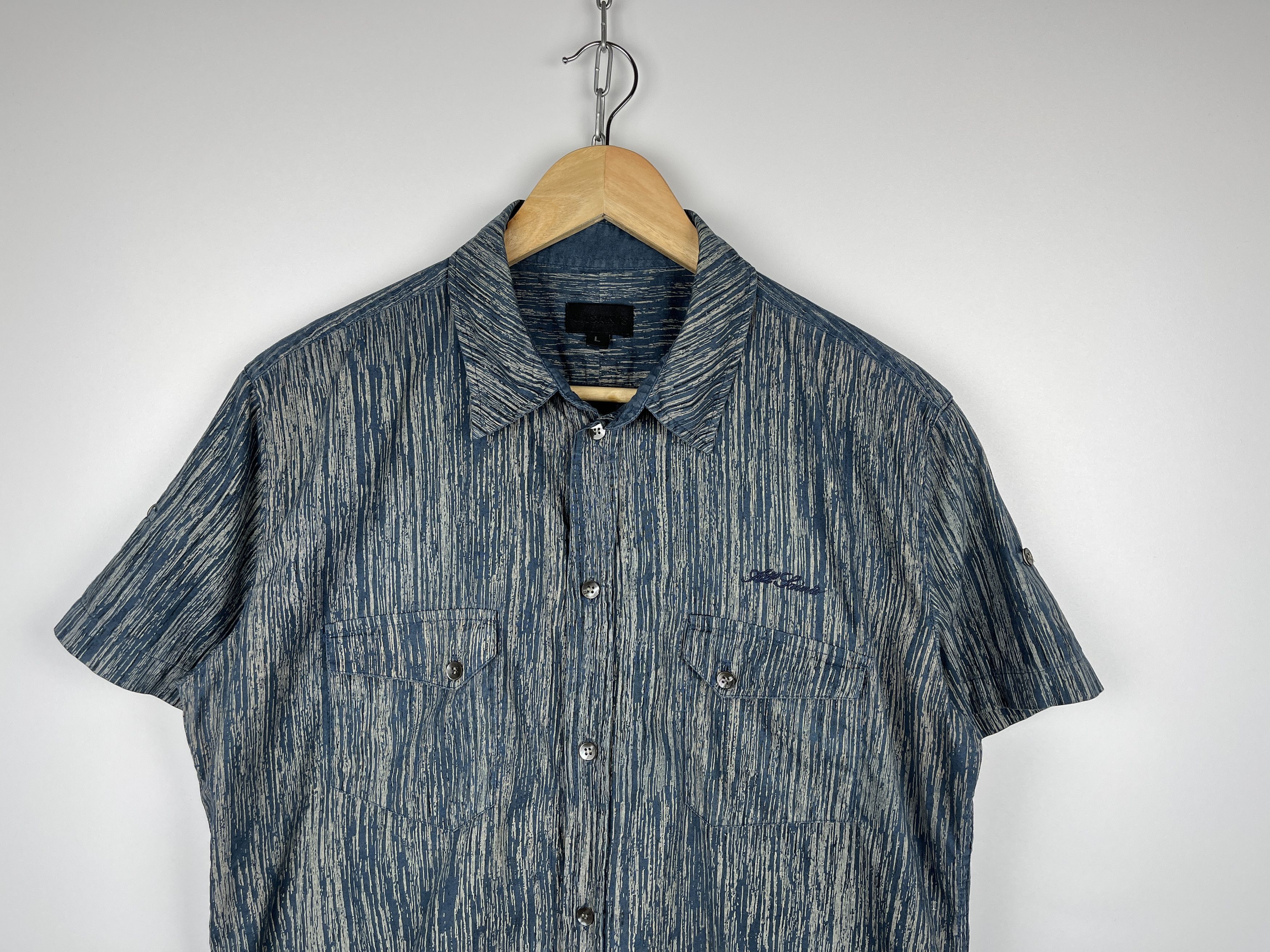 Allsaints AllSaints Factory Short Sleeve Shirt Size US L / EU 52-54 / 3 - 1 Thumbnail