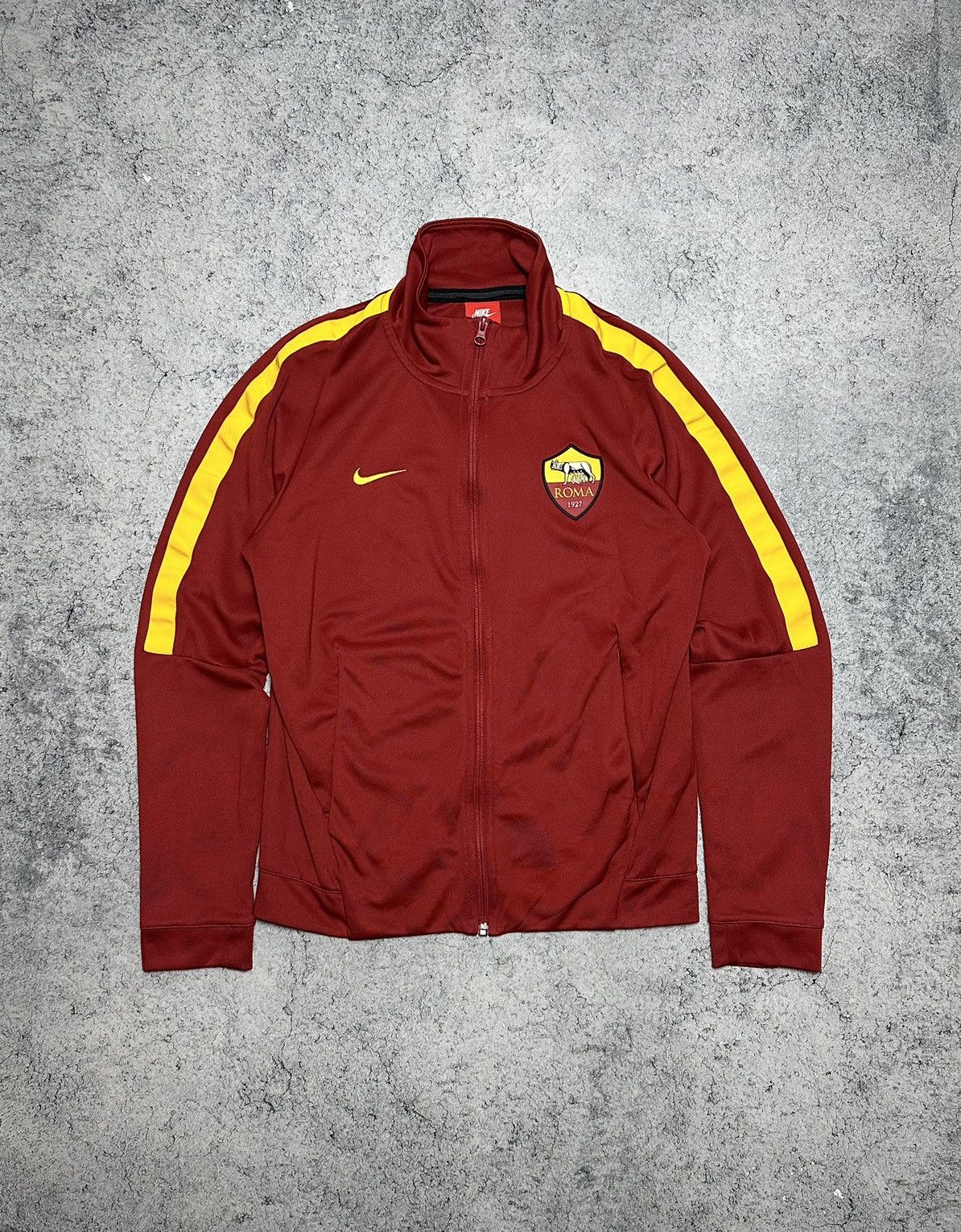 Nike Nike AS Roma Track Soccer Jacket Size US S / EU 44-46 / 1 - 1 Thumbnail