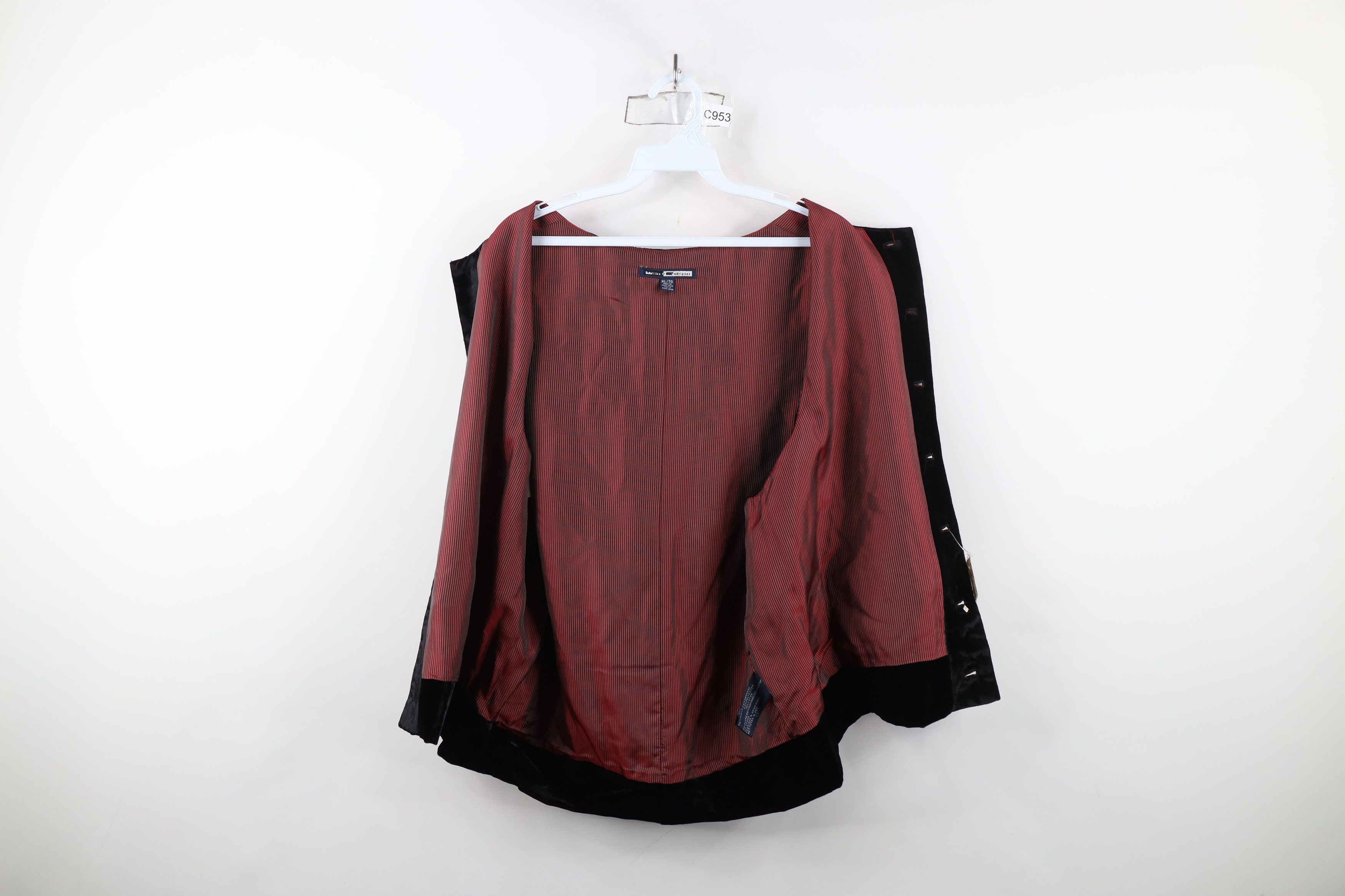 Vintage Deadstock Vintage 90s Streetwear Buckle Back Vest Jacket Size XL / US 12-14 / IT 48-50 - 11 Thumbnail