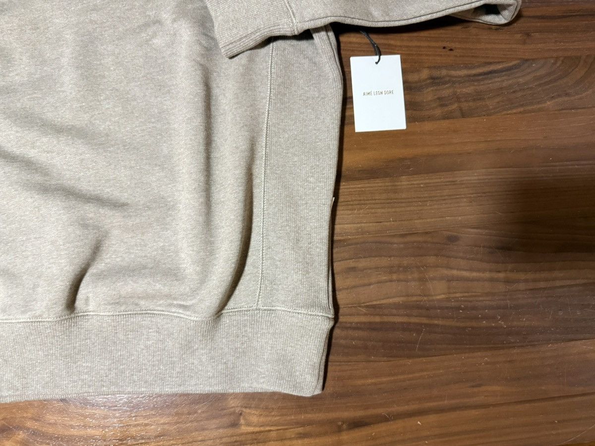 Aime Leon Dore Aime Leon Dore Aimé Tonal Logo Camel Melange Crewneck XXL Size US XXL / EU 58 / 5 - 3 Thumbnail