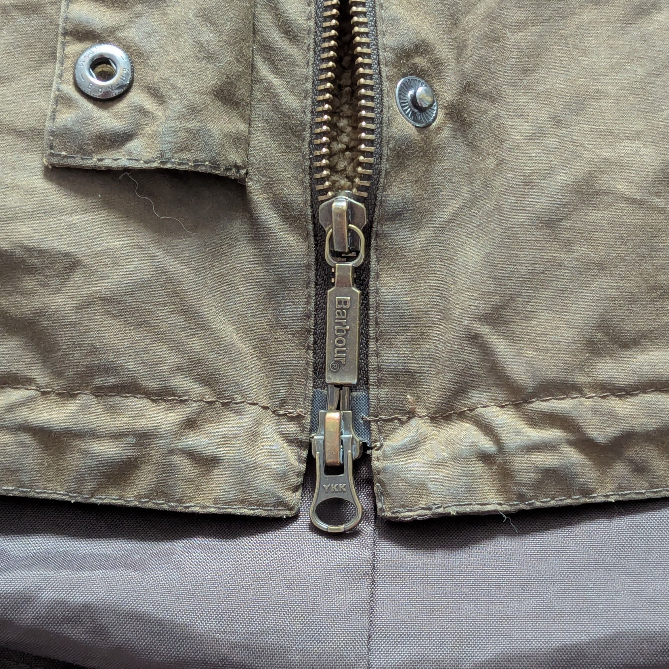 Barbour Barbour Winter Force Parka Wax Hooded Jacket Size Girls XL Size XL / US 12-14 / IT 48-50 - 10 Thumbnail