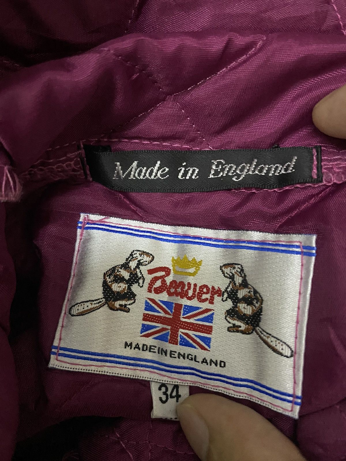Japanese Brand Beaver england quilted long coat jacket Size S / US 4 / IT 40 - 6 Thumbnail
