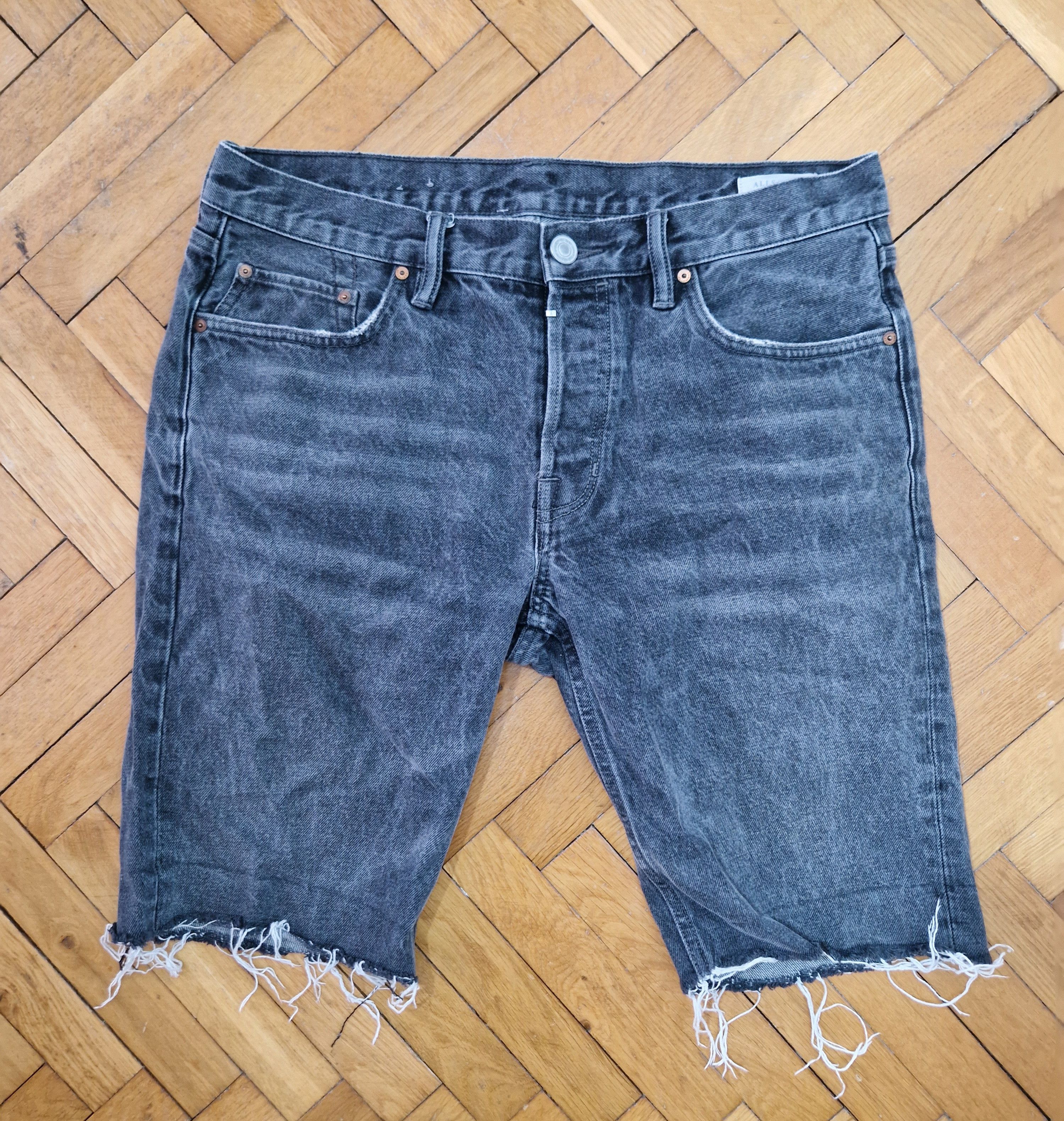 Allsaints Allsaints denim distressed shorts Size US 32 / EU 48 - 1 Thumbnail