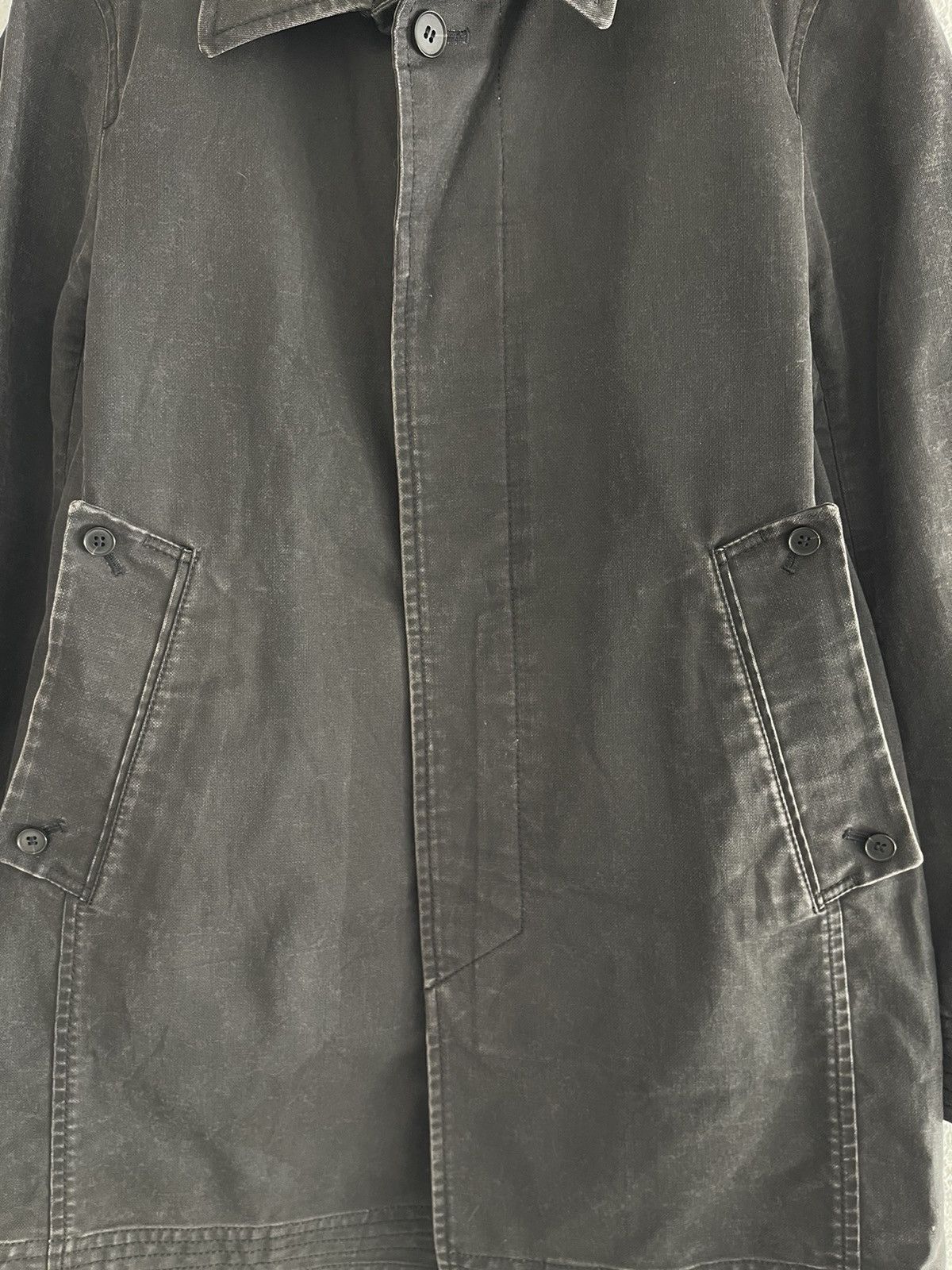 Yohji Yamamoto AAR Yohji Yamamoto Heavy Duty Long Jacket Washed Black Size US M / EU 48-50 / 2 - 5 Thumbnail