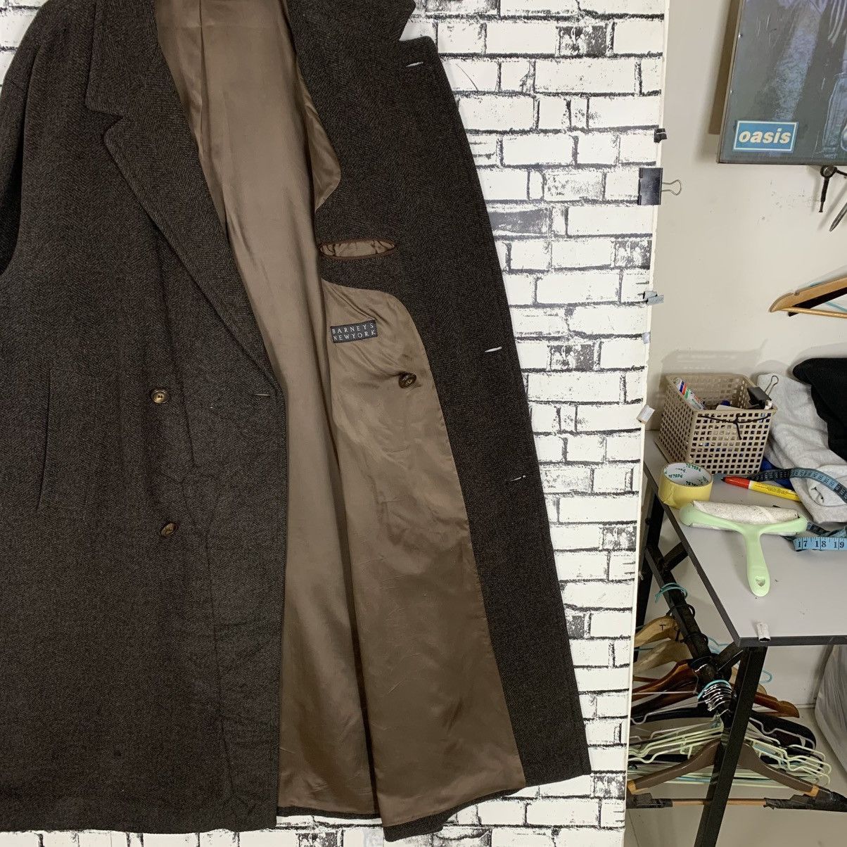 Hugo Boss Vintage Hugo Boss Men’s Long Coat Size 44R Size 44R - 6 Thumbnail