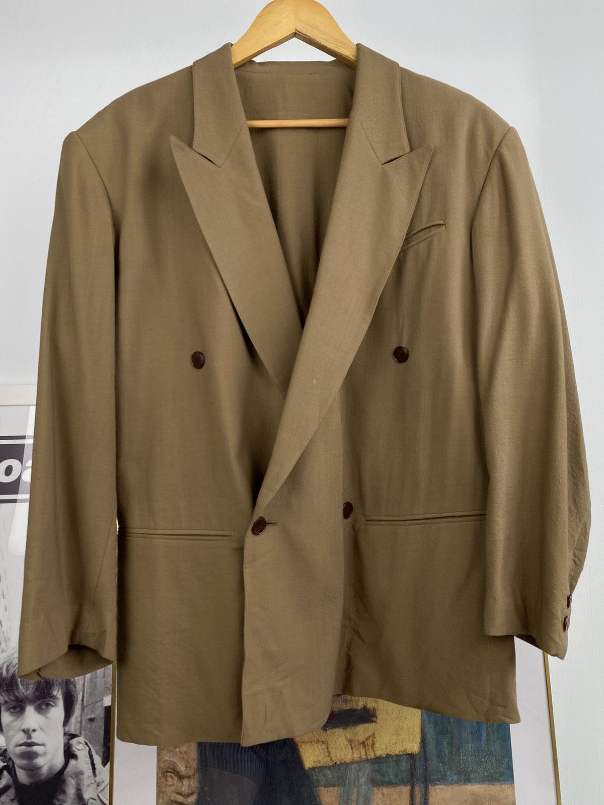 2000's Jean Paul Gaultier Homme Double Breast Wool Blazer