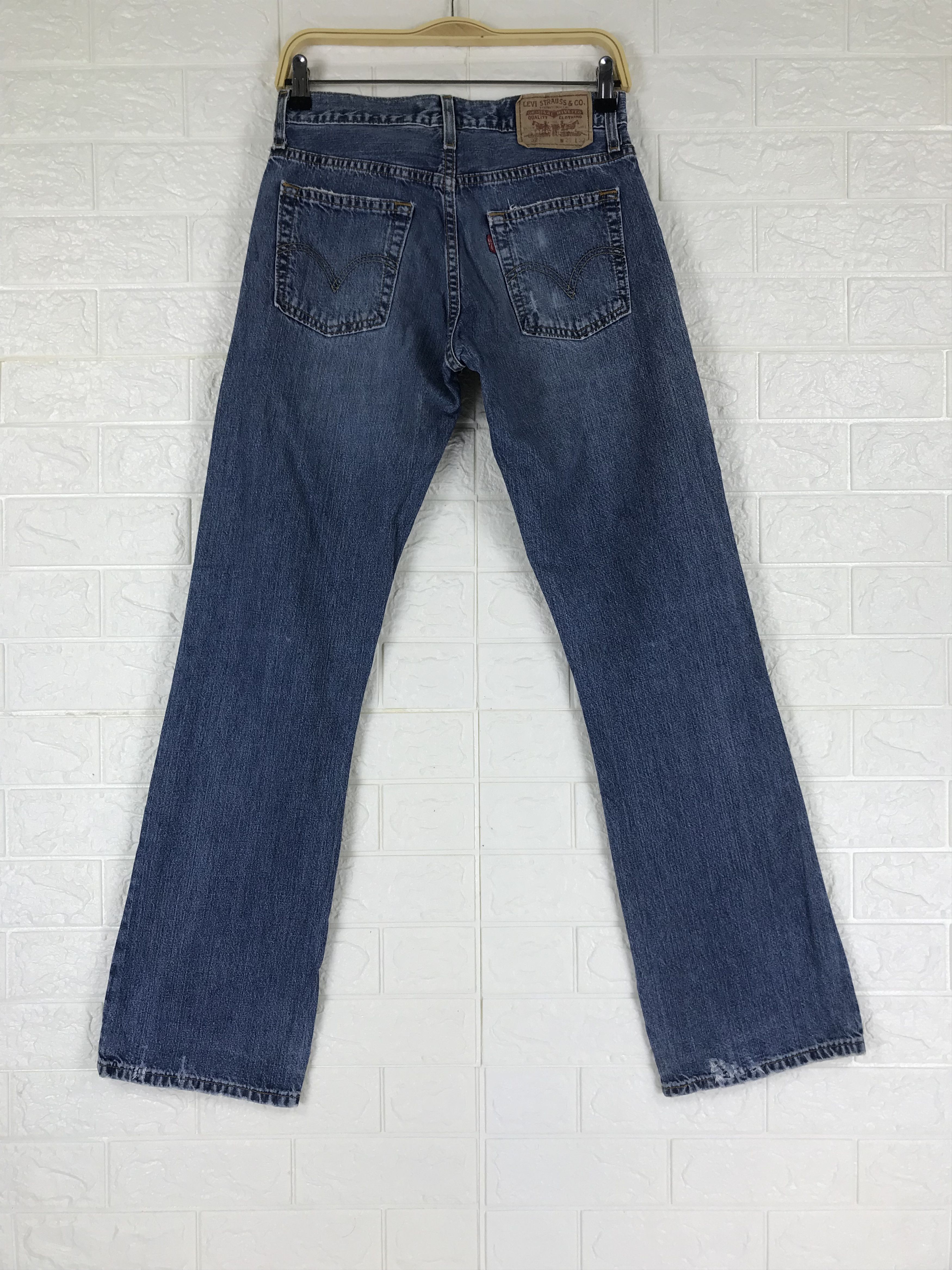 Levi's Vintage Levi's 527 Flare Jeans Distressed Denim Size US 29 - 5 Thumbnail