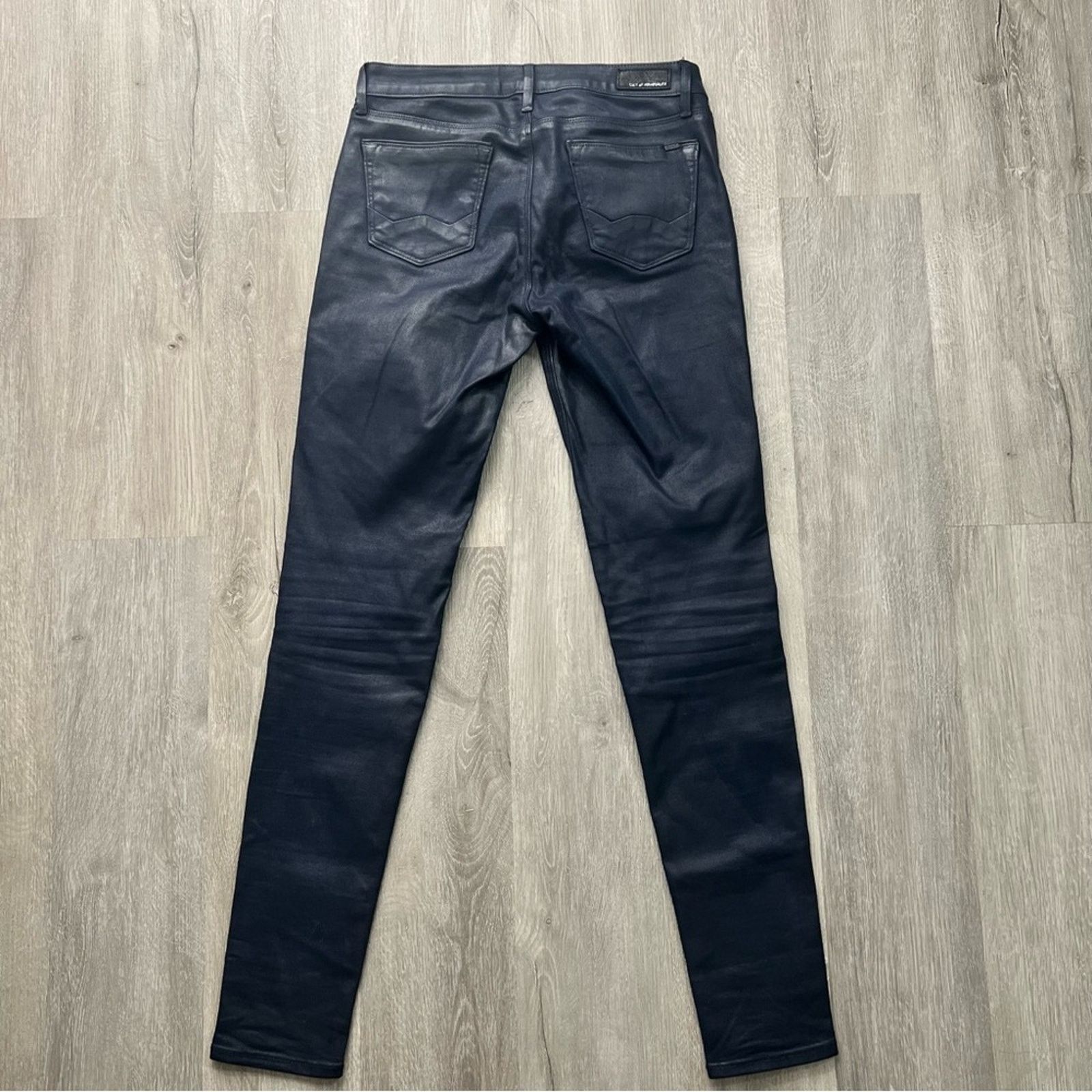 Cult Of Individuality Cult of Individuality Moto Skinny Leather Straight Jeans 27 Size 27" / US 4 / IT 40 - 9 Thumbnail