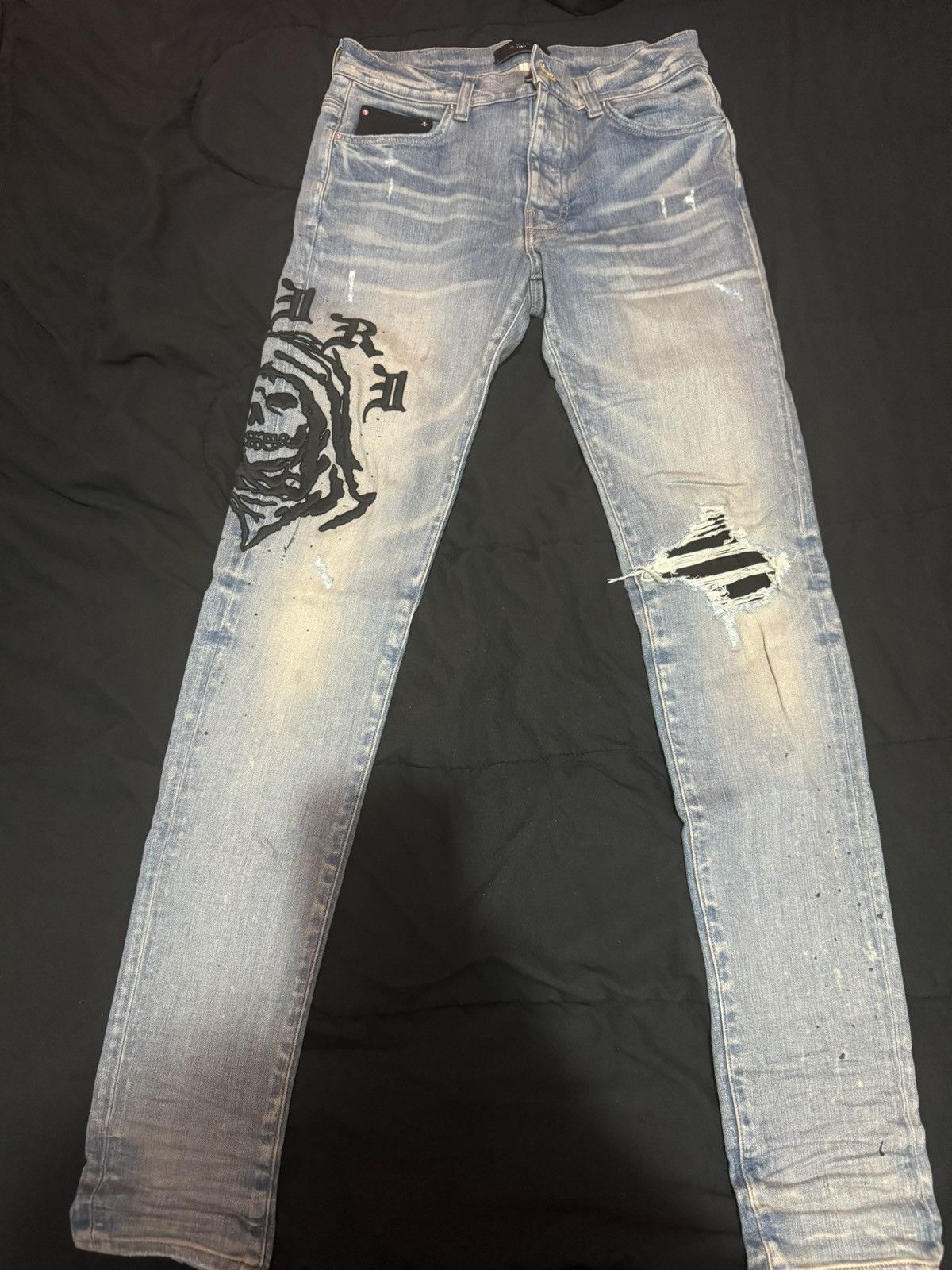 Amiri authentic amiri jeans wes lang size 30 Size US 30 / EU 46 - 1 Thumbnail