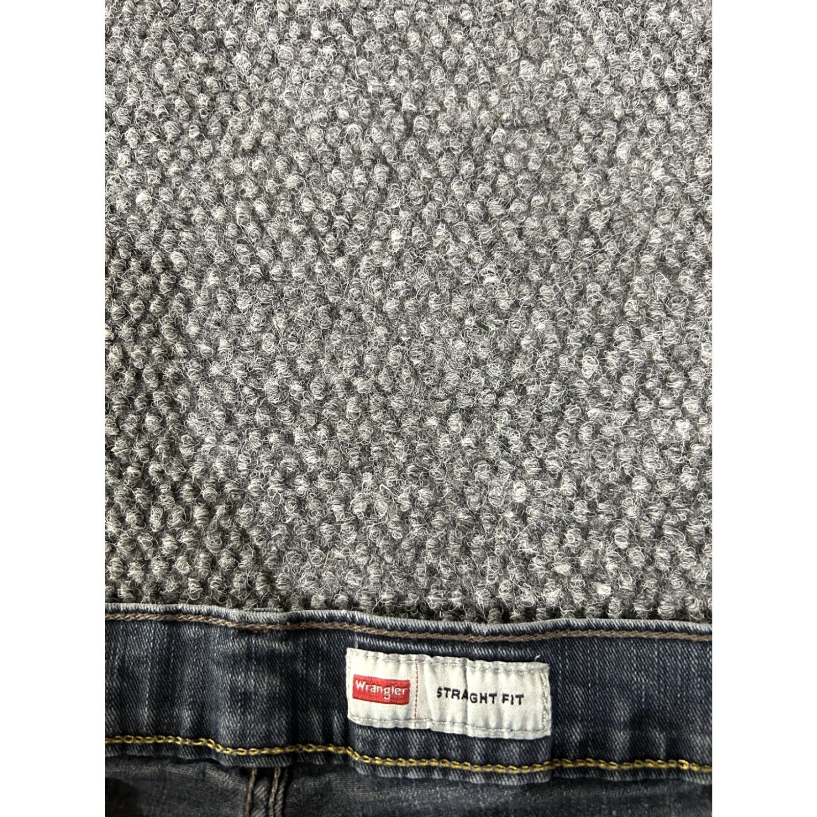 Wrangler Wrangler Retro Slim Straight Jeans Mens 30x29 Gray Charcoal Wash Denim Zip Pockets Size US 30 / EU 46 - 3 Thumbnail