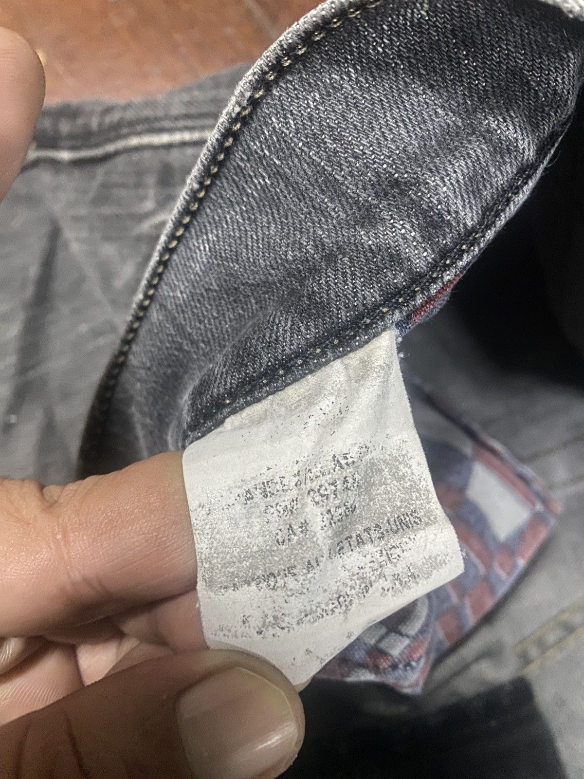 Volcom Vintage Volcom Stone Boardwear Denim Jeans distressed ripped Size US 35 - 19 Thumbnail