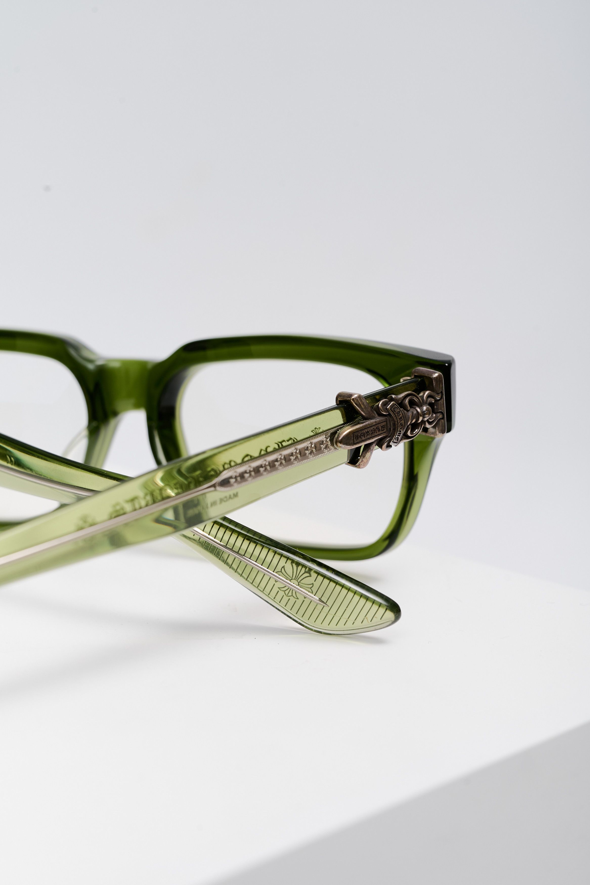 Chrome Hearts CHROME HEARTS VAGILLIONAIRE I DARK OLIVE Size ONE SIZE - 6 Thumbnail