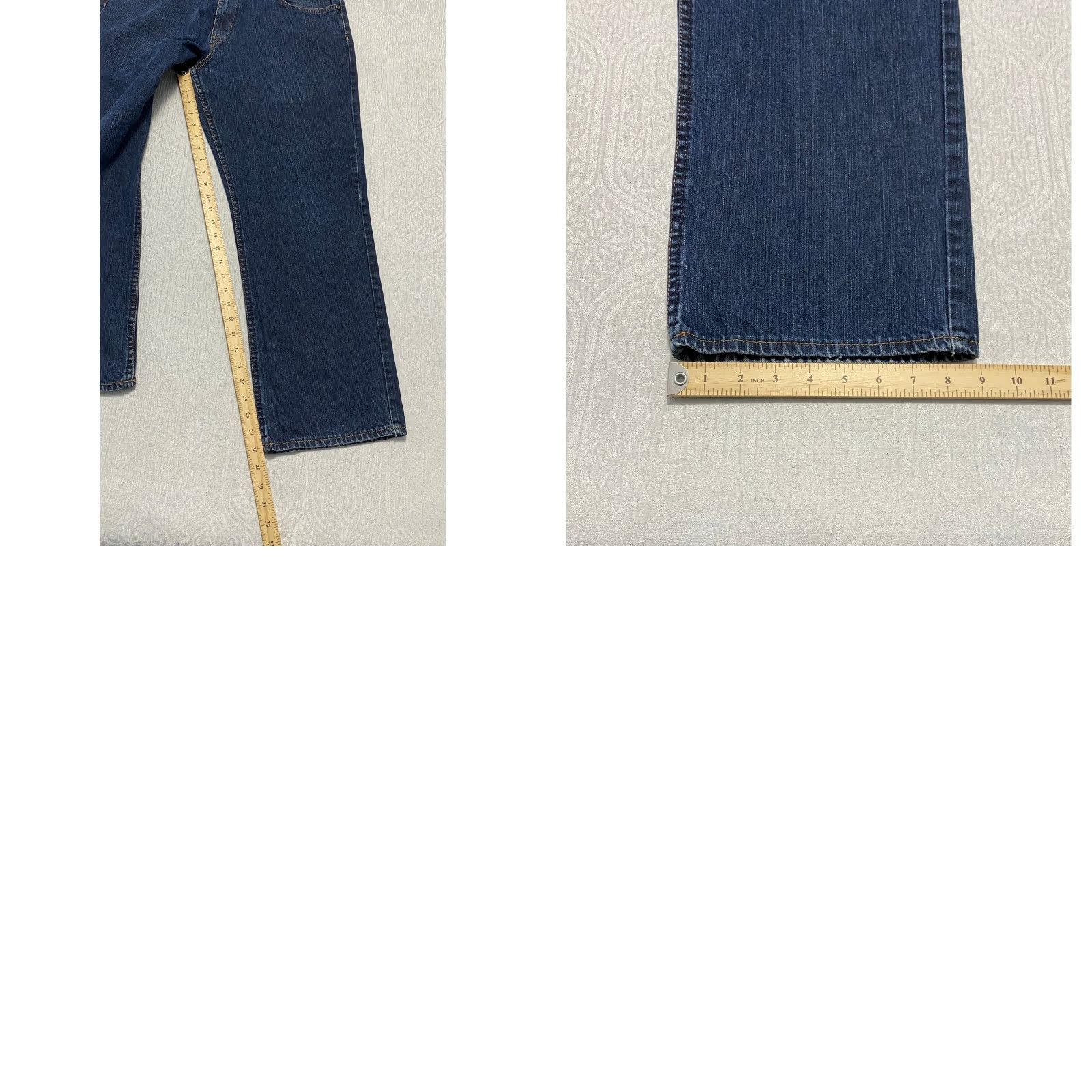 U.S. Polo Assn. VINTAGE US Polo ASSN Jeans Men 36x28 Blue Relaxed Straight Embroidered Big Pony Jeans Size US M / EU 48-50 / 2 - 8 Thumbnail