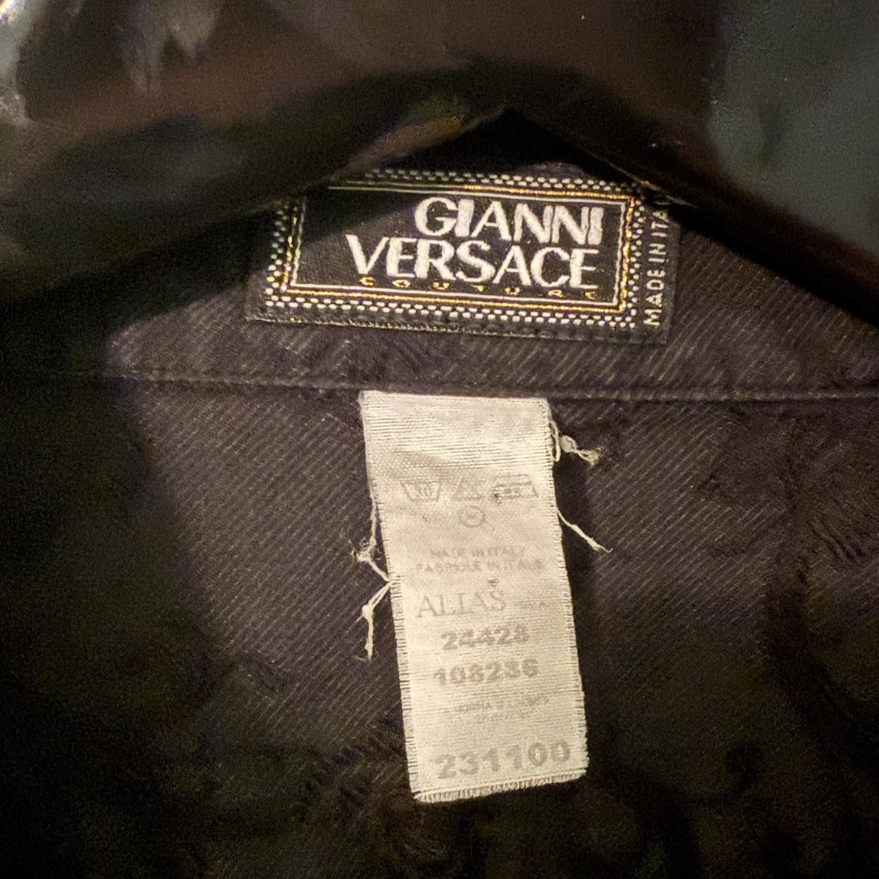 Versace 1990's Vintage Gianni Versache Floral Button-Down Size US XL / EU 56 / 4 - 2 Thumbnail