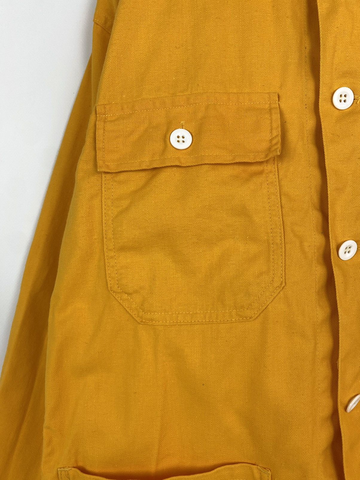 Vintage 1990’s Vintage Railway HBT Sanfor Work Chore Jacket Size US M / EU 48-50 / 2 - 5 Thumbnail