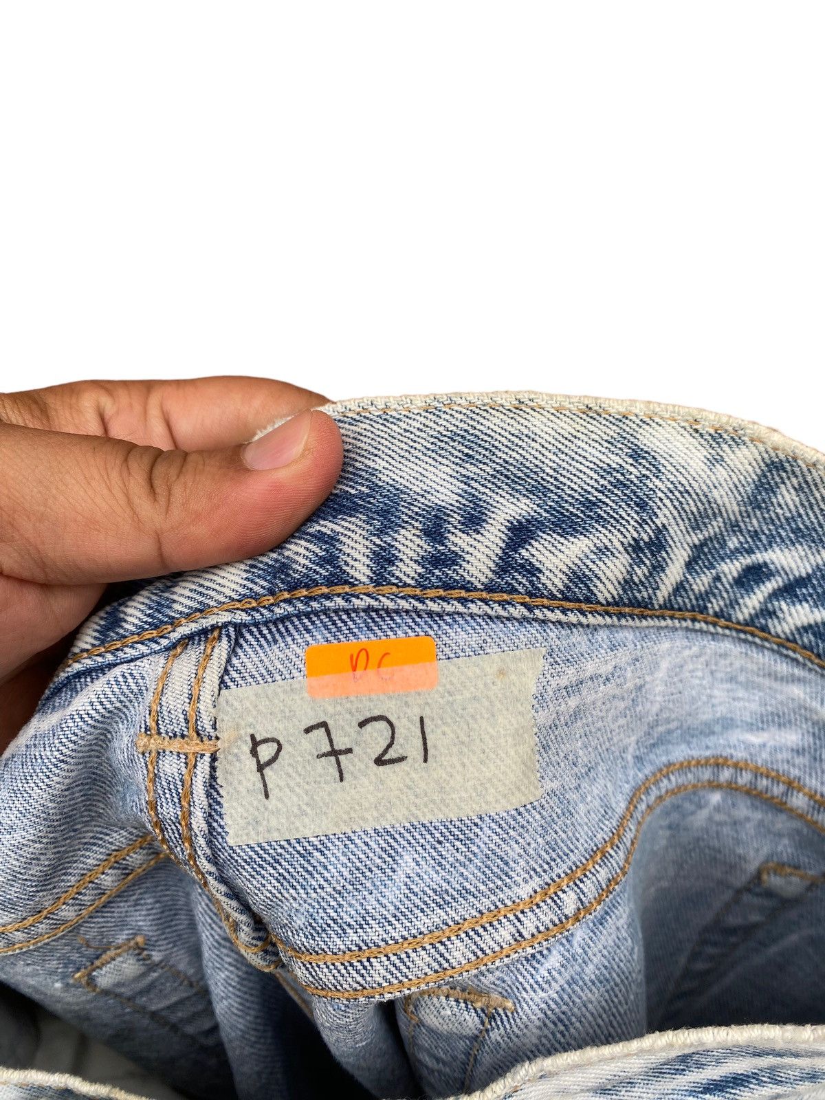 Edwin Edwin Acid Wash Style Denim Pants Size US 30 / EU 46 - 7 Thumbnail