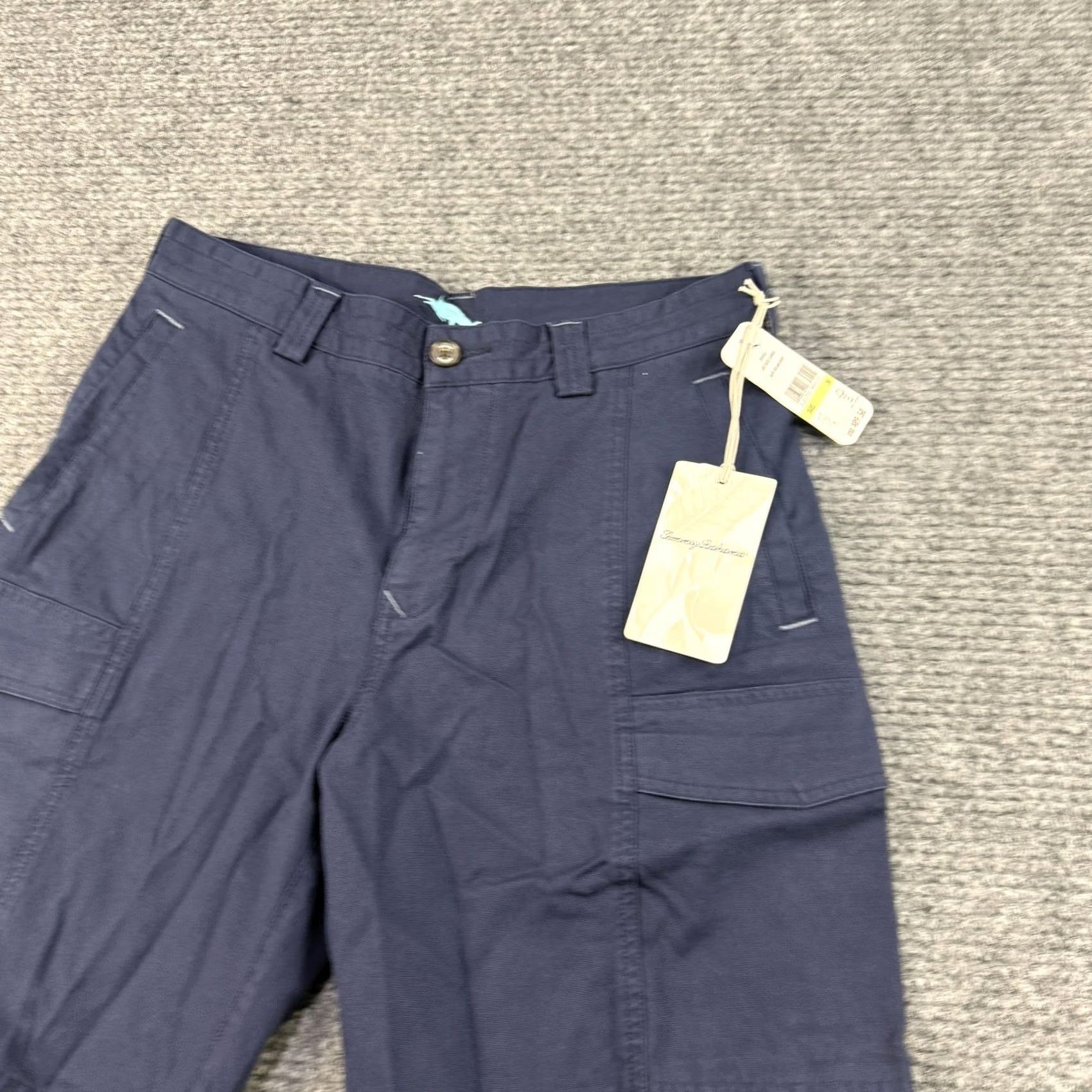 Tommy Bahama Tommy Bahama Cargo Shorts Mens 30 Ocean Deep Blue Key Isles New Casual Size US 30 / EU 46 - 2 Thumbnail