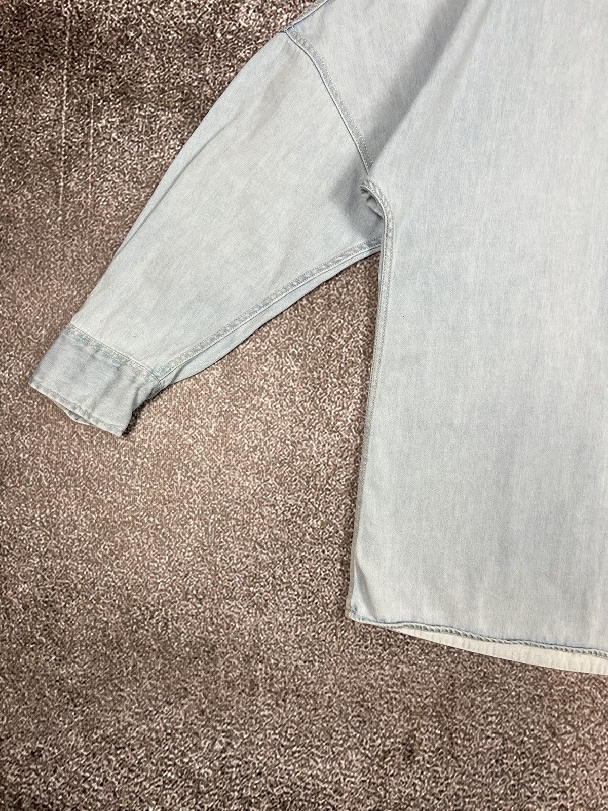 Acne Studios Acne Studios Jetson oversized denim shirt Size S / US 4 / IT 40 - 11 Thumbnail