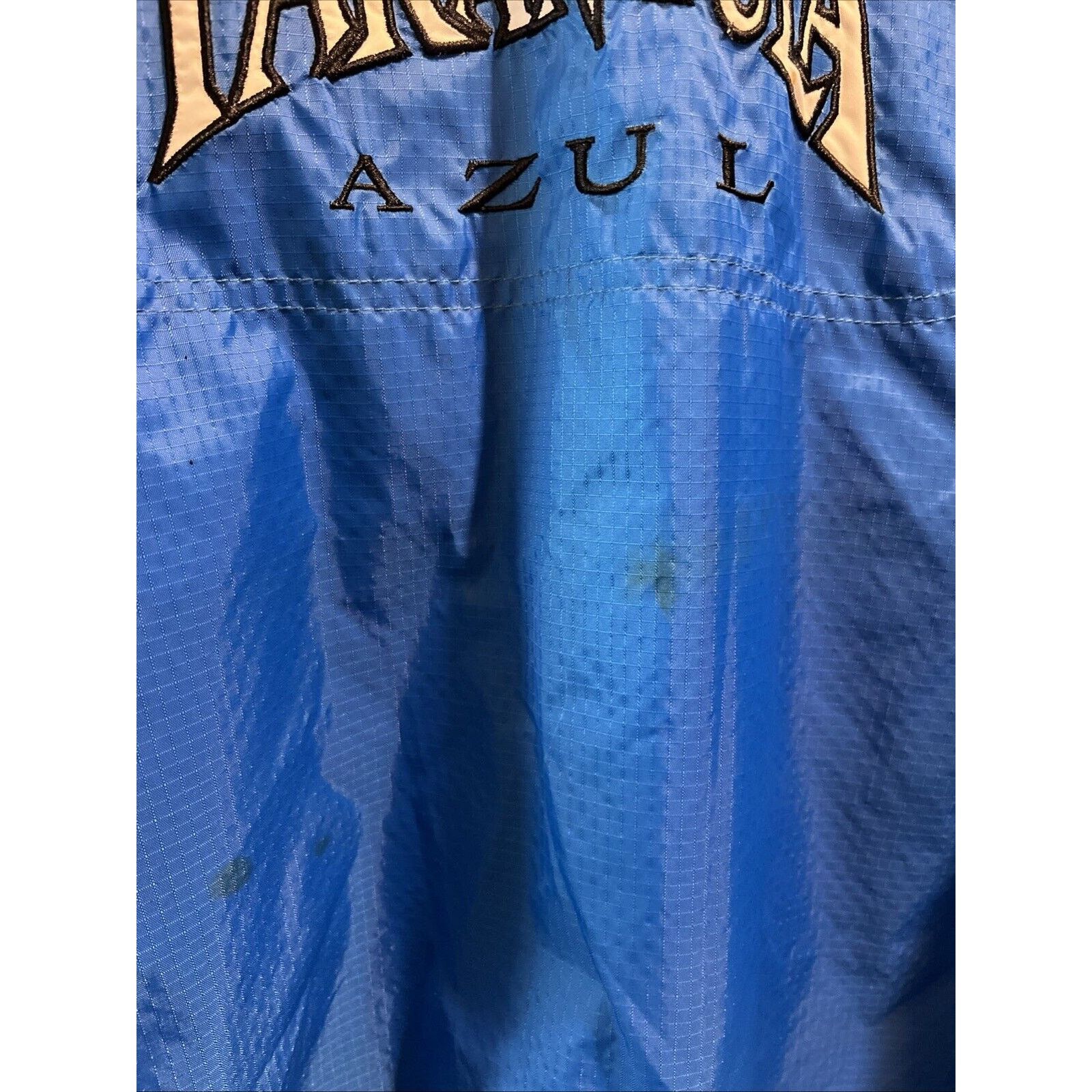 One of These Days VTG McCormick Distilling Co Jacket Azul Anorak Mens L Blue Size US L / EU 52-54 / 3 - 7 Thumbnail