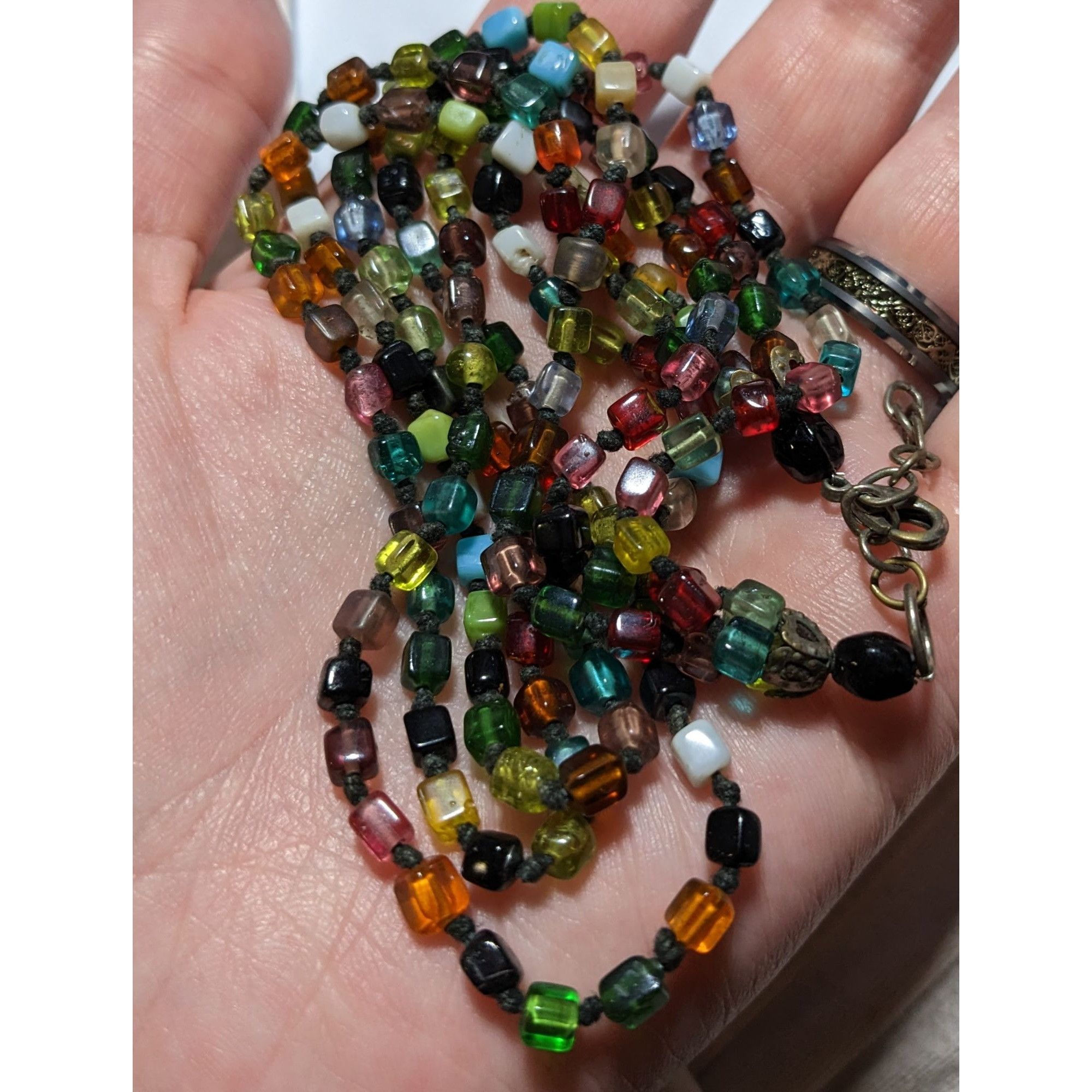 Other Rainbow Multilayer Glass Necklace Size ONE SIZE - 3 Thumbnail