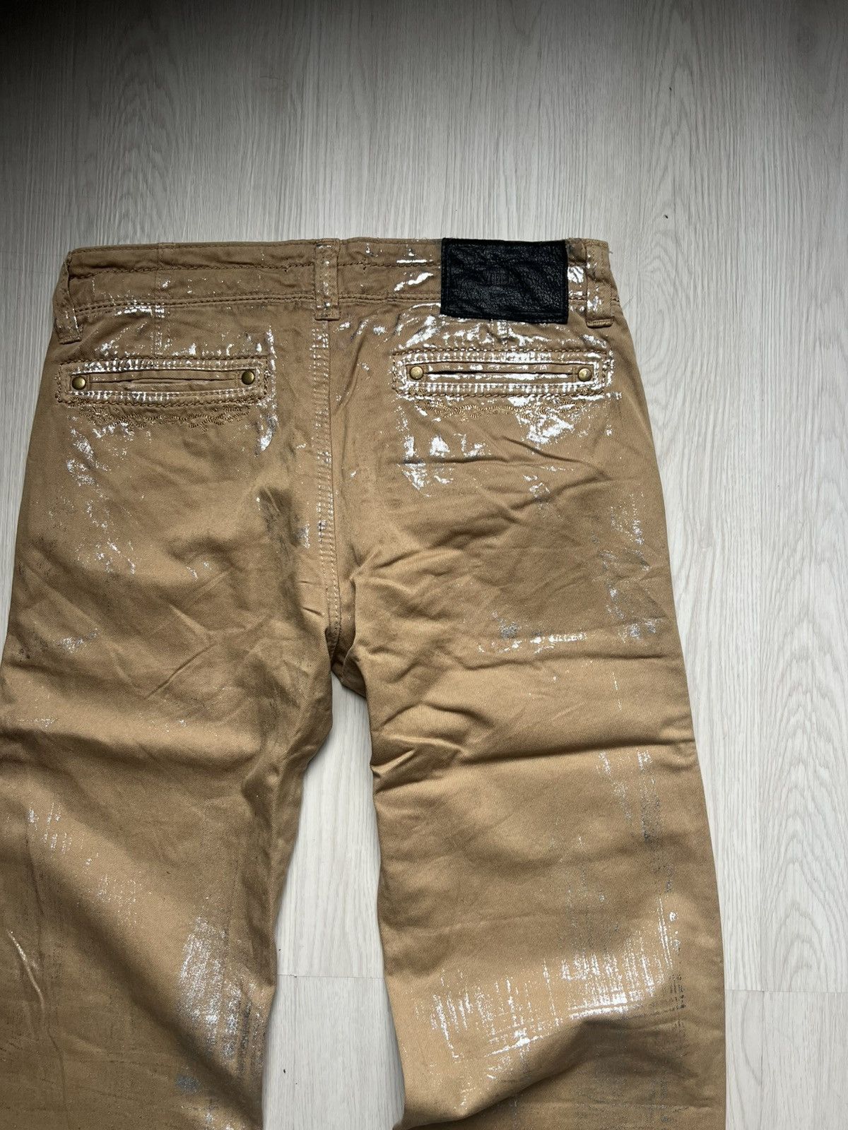 Japanese Brand Midas Metallic Coated Pants lgb if six was nine vkei style Size US 30 / EU 46 - 4 Thumbnail