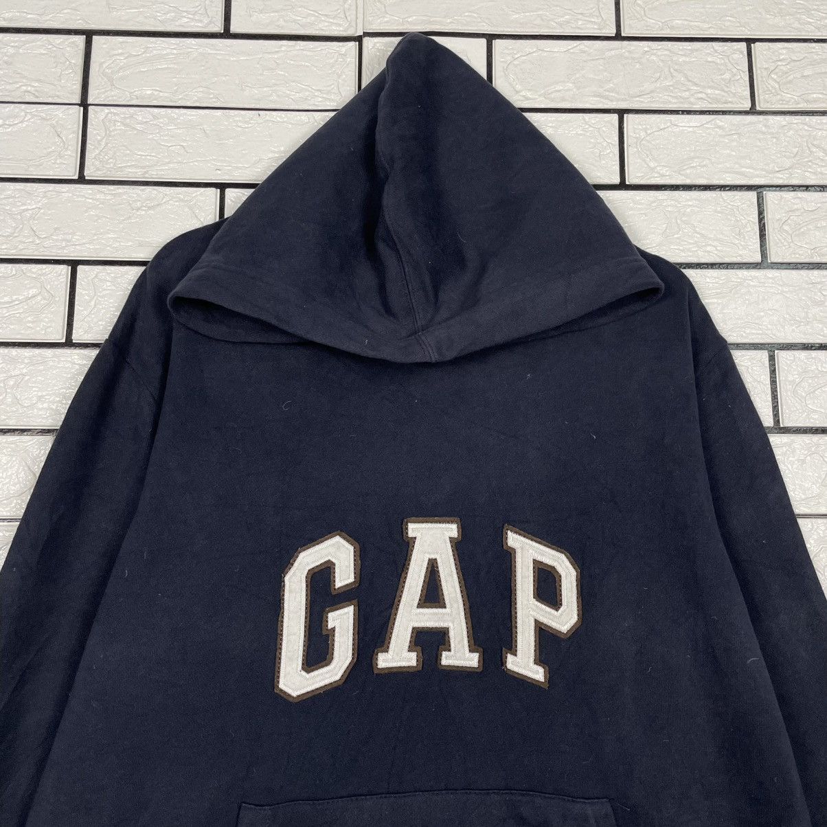 Gap Gap Big Logo Pullover Hoodie Size US XL / EU 56 / 4 - 2 Thumbnail