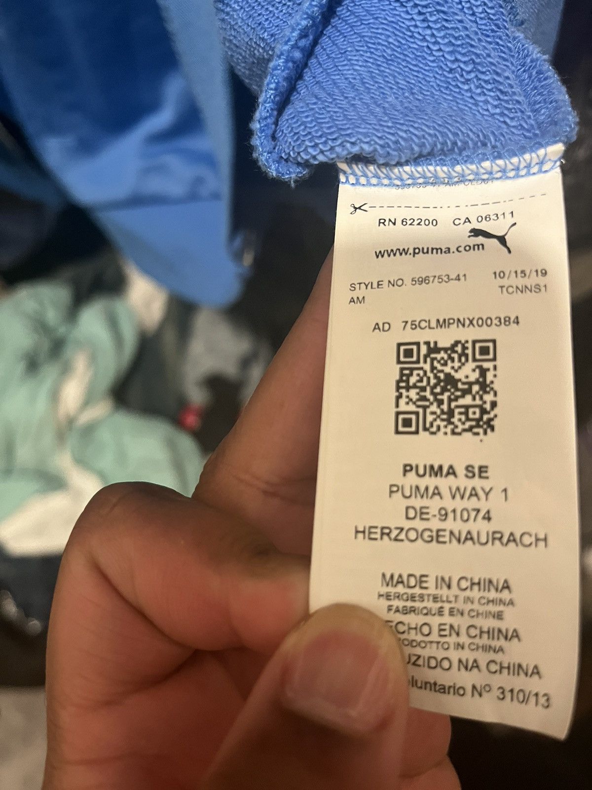 Puma × Rhude Rhude Puma Track Jacket Size US L / EU 52-54 / 3 - 5 Thumbnail
