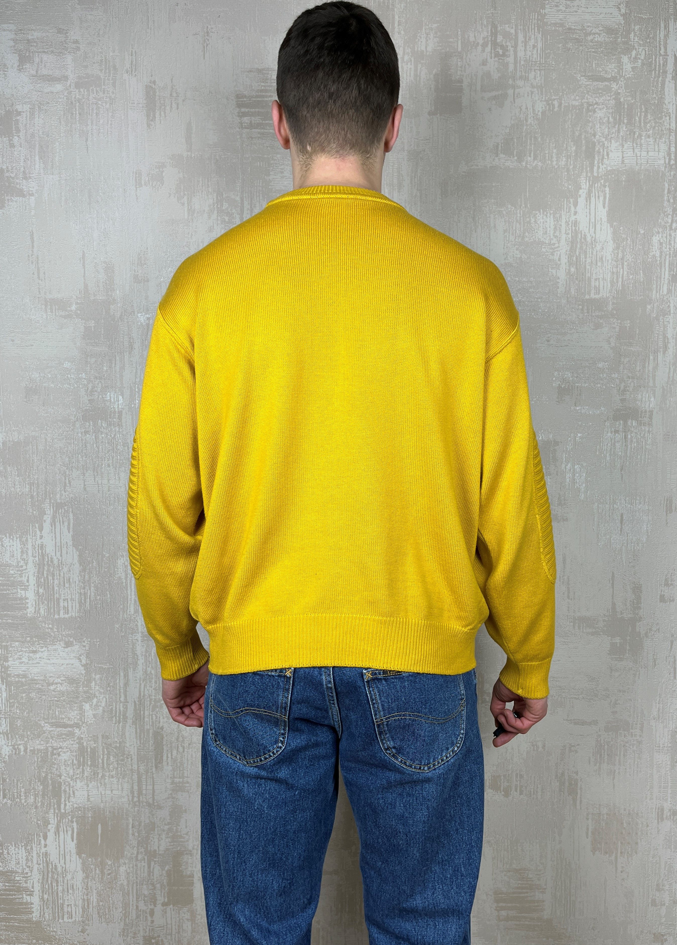 Carlo Colucci Vintage Carlo Colucci Crew Neck Sweater Cotton Blend Size US L / EU 52-54 / 3 - 17 Thumbnail