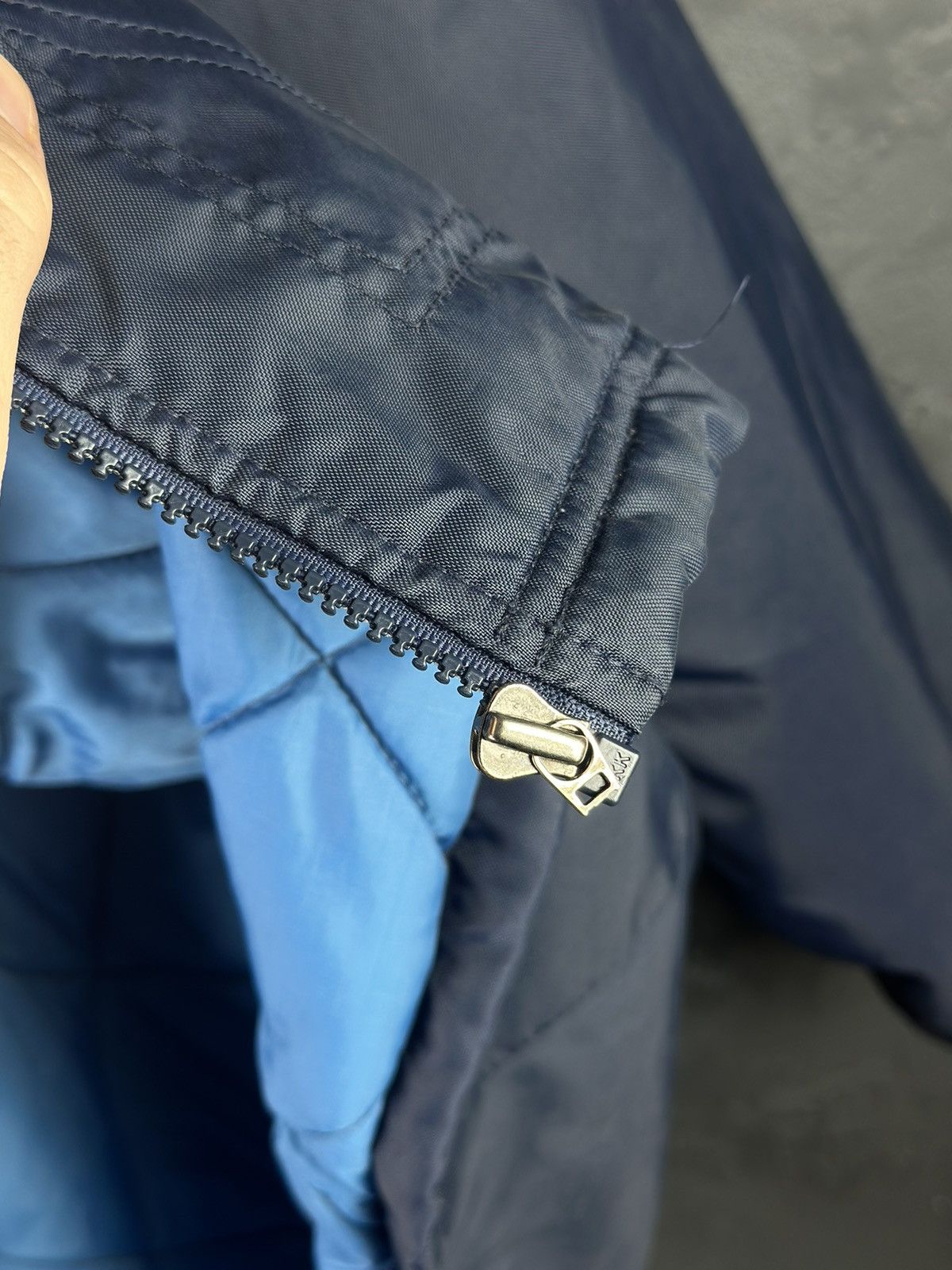 Nike × Vintage Nike Vintage Jacket Big Logo Blue Size Men's S Size US S / EU 44-46 / 1 - 7 Thumbnail