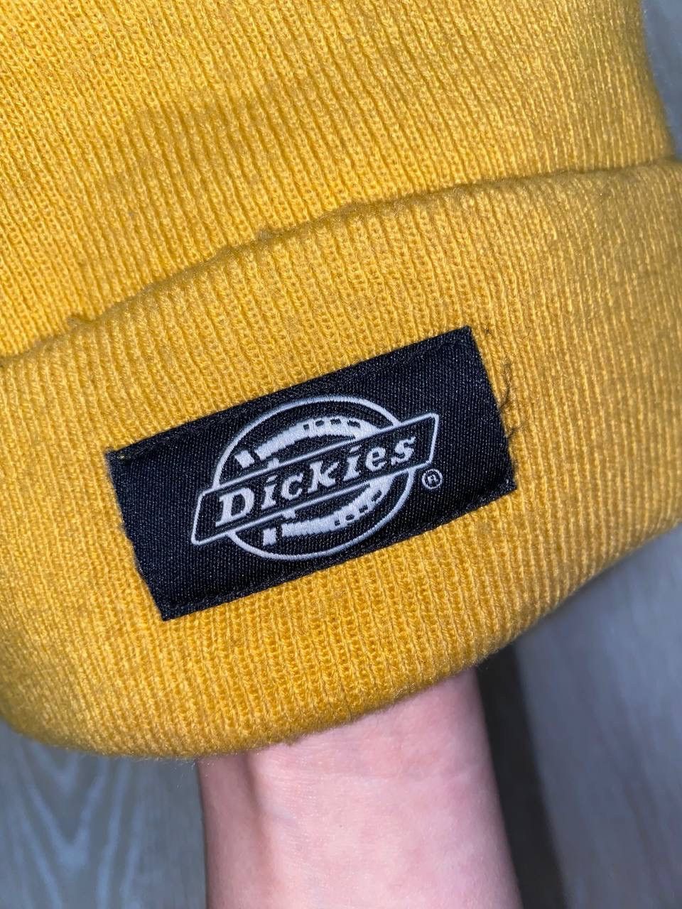 Dickies Dickies Hat Beige / Black Centre Logo Wool Size ONE SIZE - 3 Thumbnail