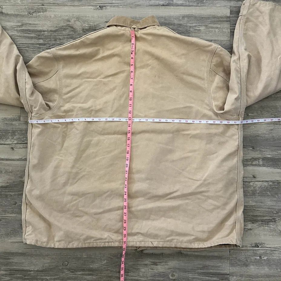 Carhartt Vintage Carhartt C10WET Wheat Western Chore Coat Size US XXL / EU 58 / 5 - 6 Thumbnail